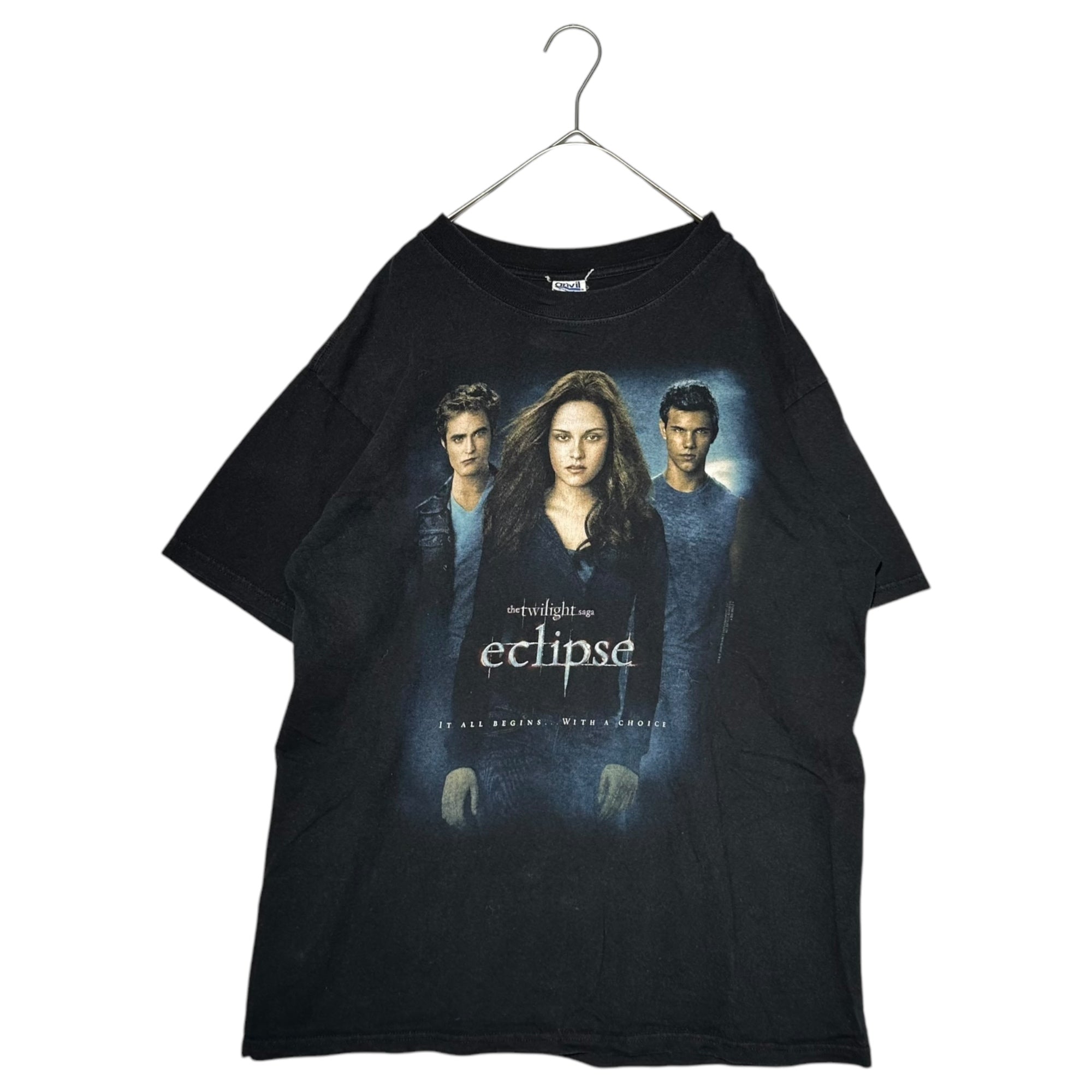 anvil(アンビル) The Twilight Saga Eclipse 2010 Movie Tee エクリプス トワイライト サーガ ムービー Tシャツ L ブラック 映画