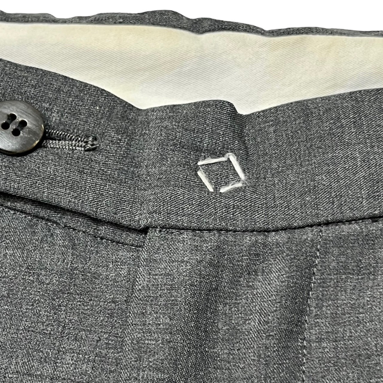 SUNSEA(サンシー) 18SS Summer Wool TEKE TEKE Pants/サマーウールテケテケパンツ/スラックス 18S40 SIZE 2(M) グレー