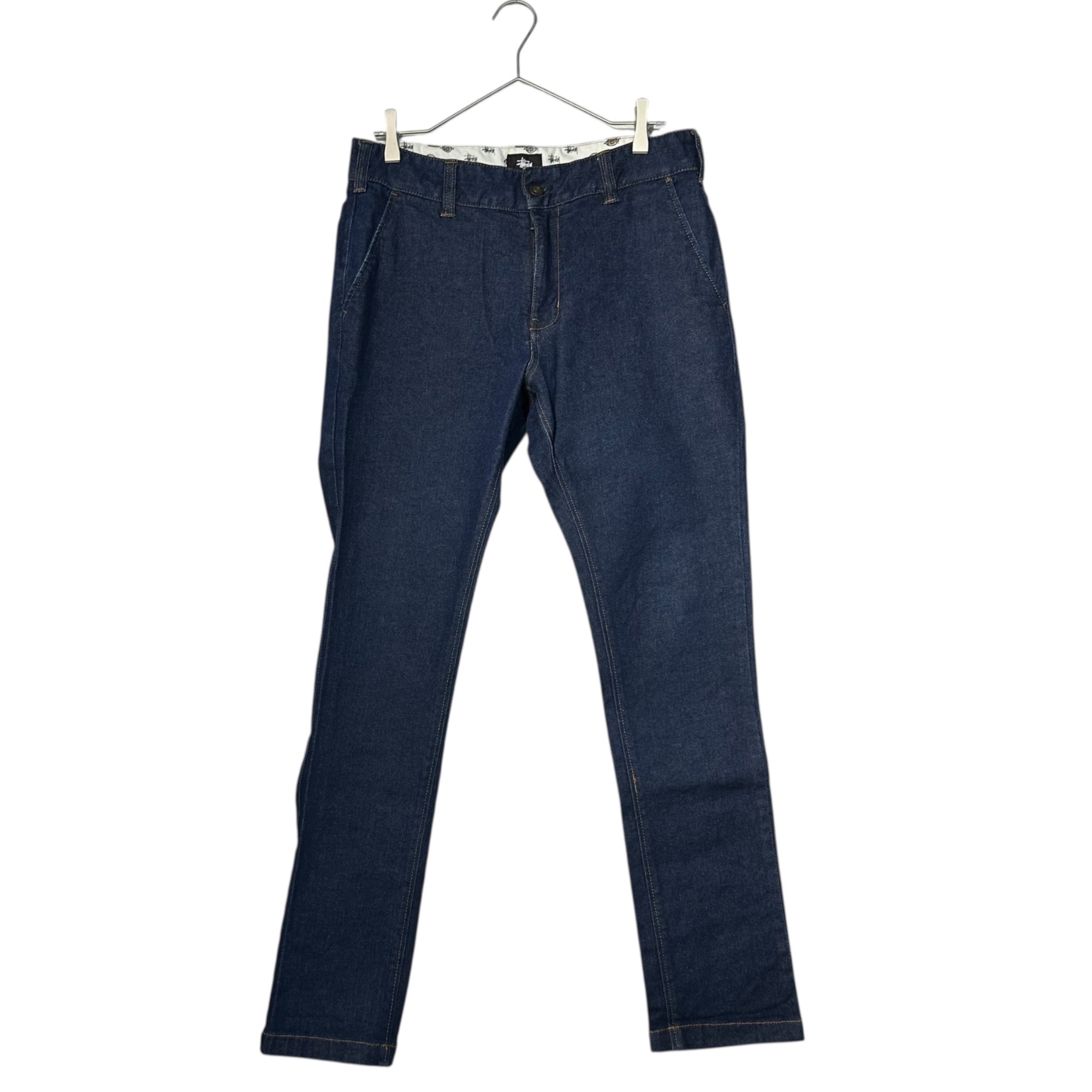 STUSSY×Dickies(ステューシー×ディッキーズ) Double Name Denim Trouser Pants ダブルネーム デニム トラウザー パンツ DI-ST-13FW03M W30 インディゴ