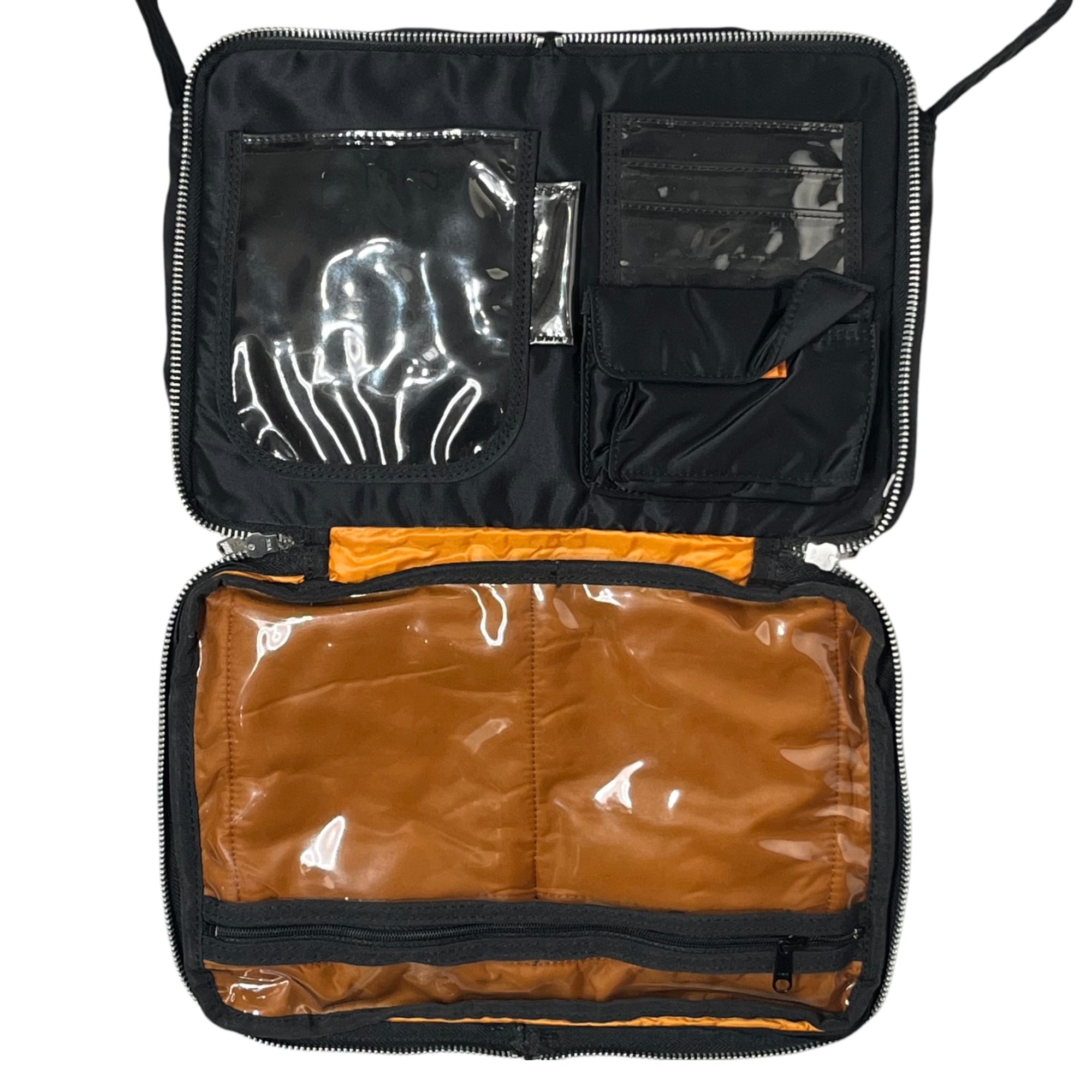 PORTER(ポーター) TANKER SHOULDER BAG(L) タンカー ショルダー バッグ 622-78810 L ブルー×ブラック ナイロン