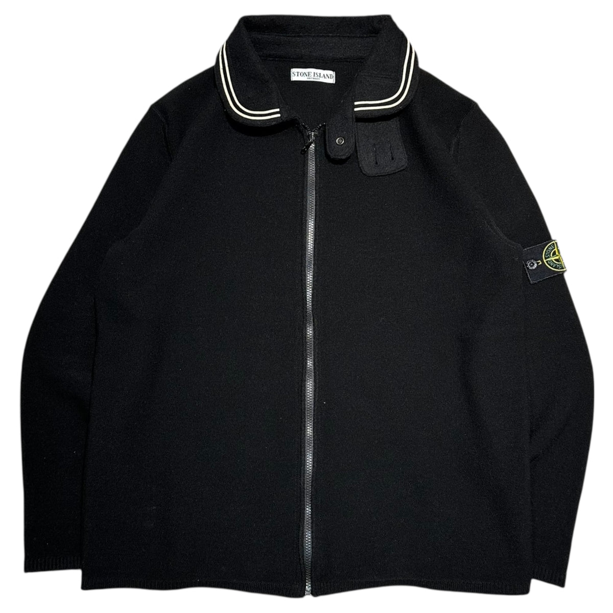 STONE ISLAND(ストーンアイランド) 06AW Archive Zip-Up Knit Jacket 