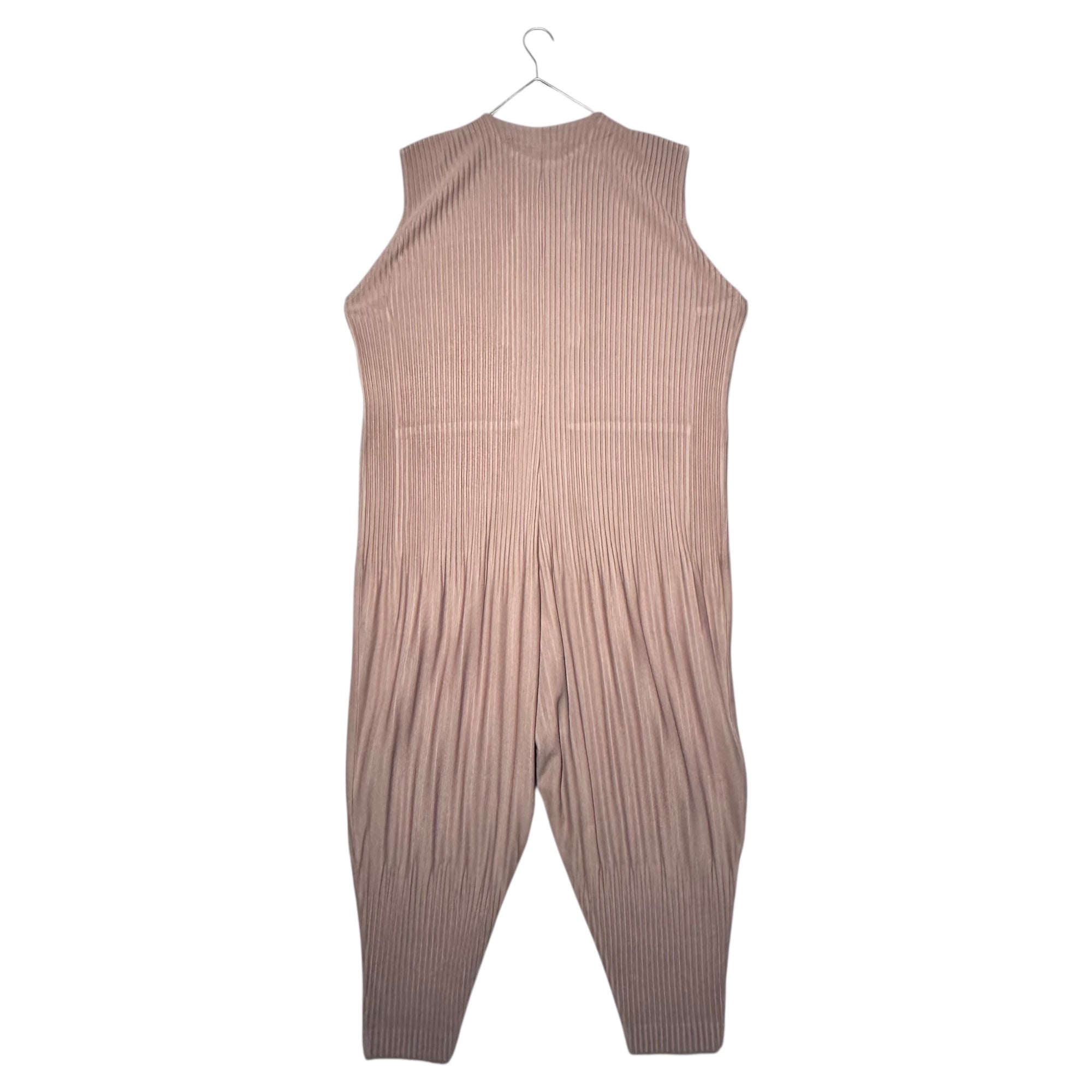 HOMME PLISSE ISSEY MIYAKE(オムプリッセイッセイミヤケ) pleated all in one プリーツ オールインワン つなぎ ジャンプスーツ オーバーオール HP91JI139 SIZE 1(S) ピンク