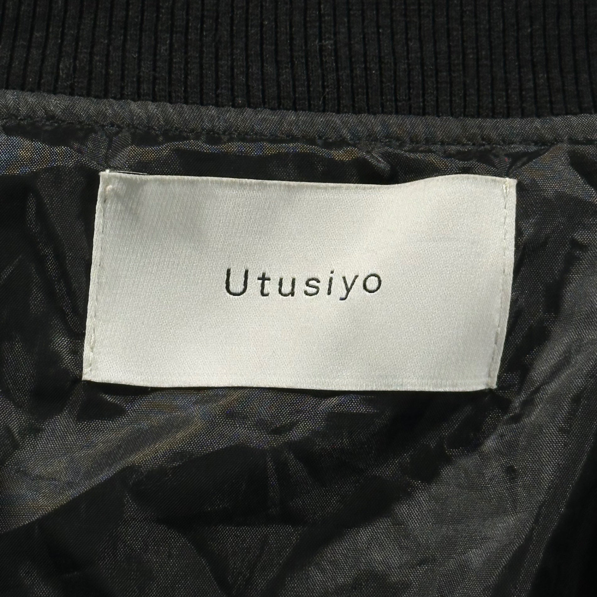 utusiyo(ウツシヨ) Faux Suede Oversized Bomber Jacket フェイク スウェード オーバーサイズ ボンバー ジャケット usazu0923001 FREE ブラック