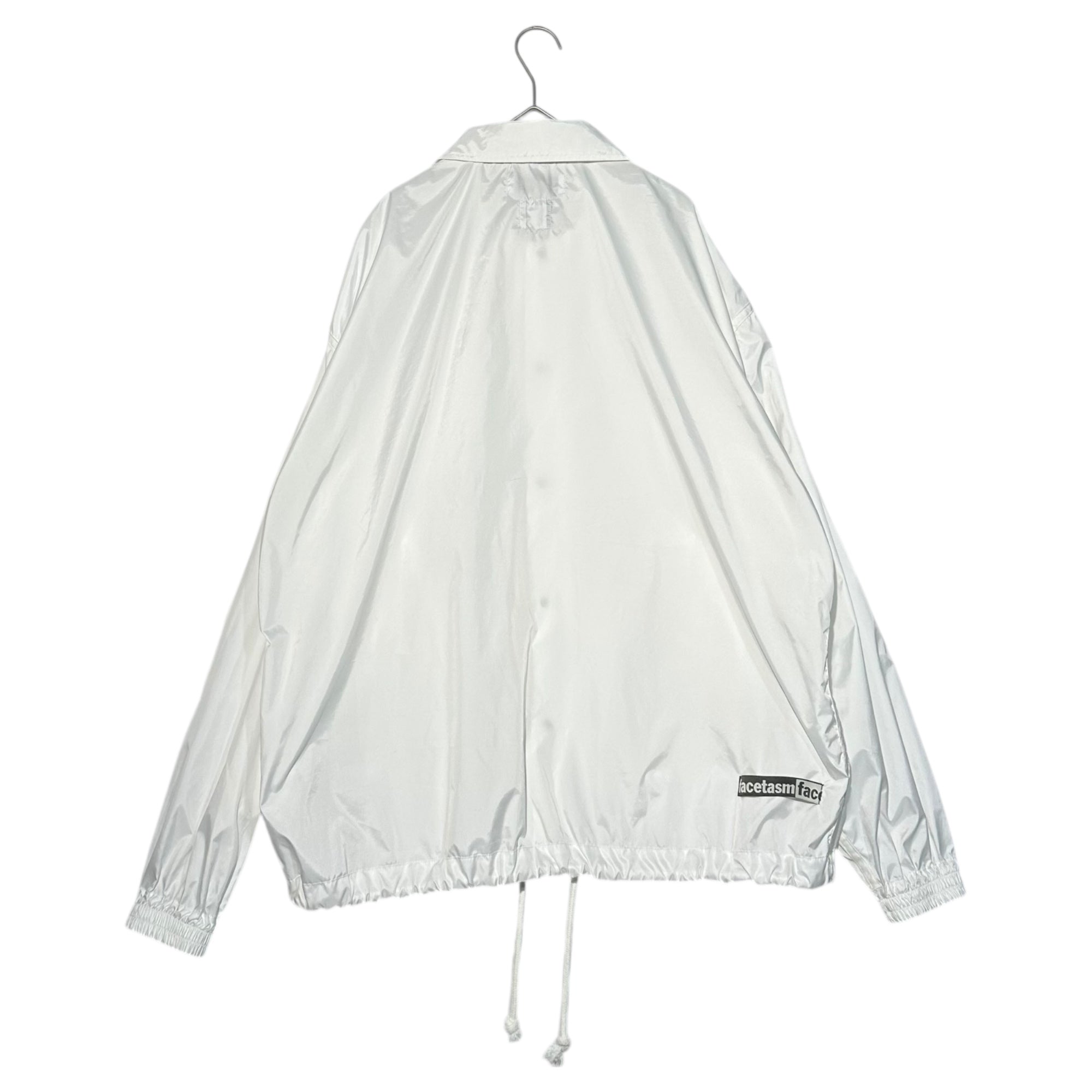 FACETASM(ファセッタズム) Polyester Big Pocket Coach Jacket ポリエステル ビッグポケット コーチ ジャケット KGO-JK-M04 4(M程度) ホワイト