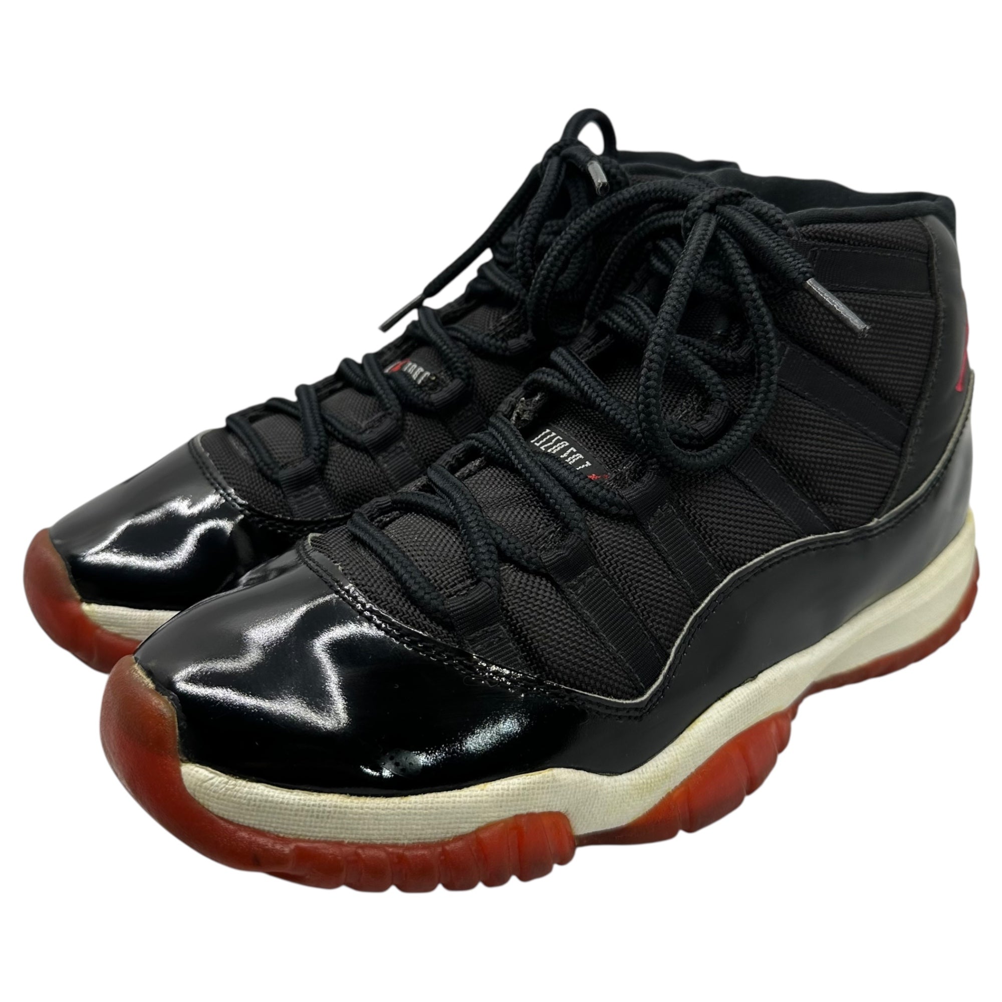 NIKE(ナイキ) 1995 AIR JORDAN 11 OG Playoffs エアジョーダン 11 オリジナル プレイオフ 130245-062 26.5cm ブラック×レッド 90's 90年代 ヴィンテージ 箱付 ハイカット スニーカー