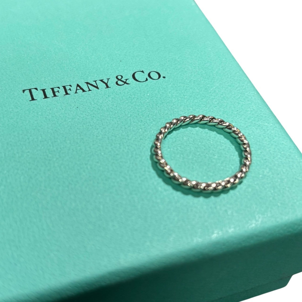 Tiffany & Co. シルバーリング 13号 TIFFANY&Co.（ティファニー） 極 
