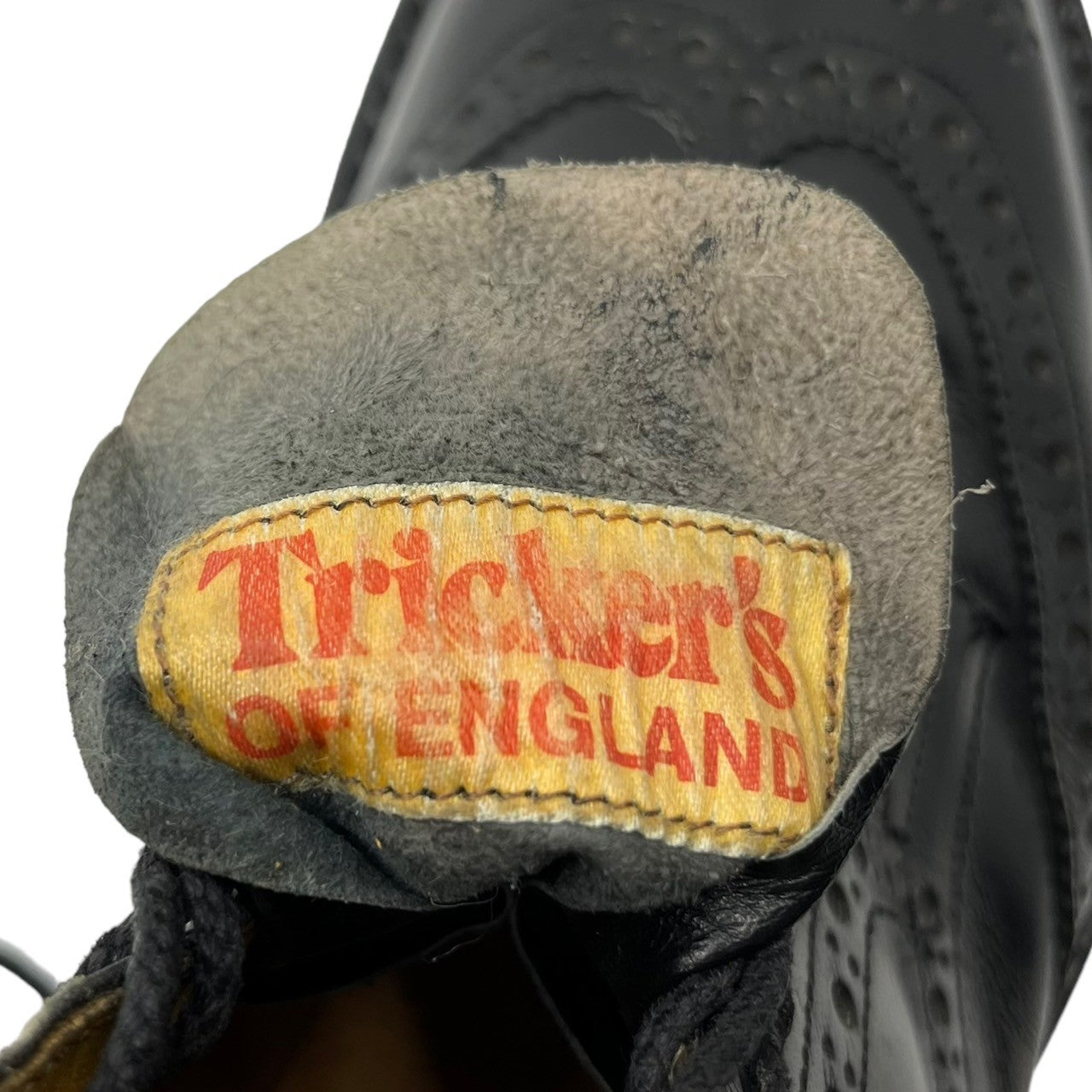 Tricker's(トリッカーズ) COUNTRY BOOTS MALTON カントリーブーツ モールトン 2508 7 1/2 -5(26cm程度) ブラック メダリオン レースアップ ブーツ ドレス