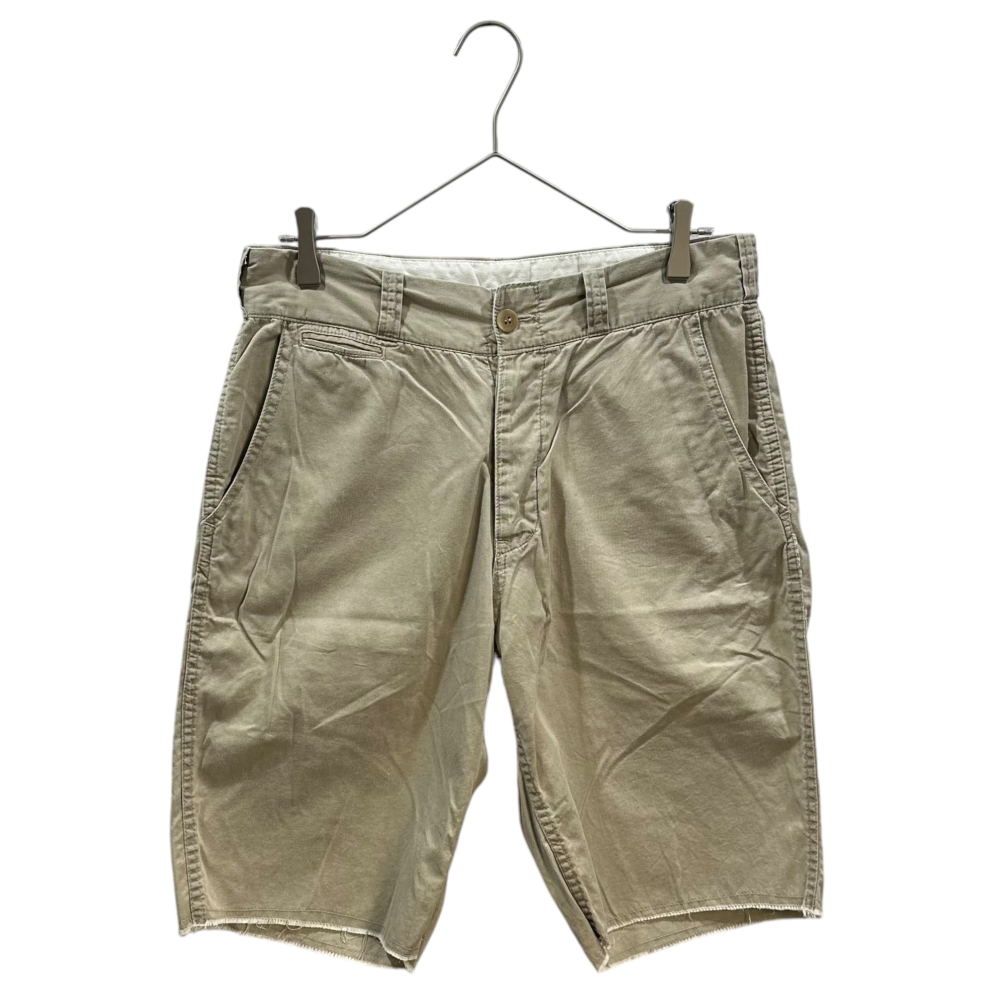 GOODENOUGH(グッドイナフ) 00's Button-fly chino shortsボタンフライ チノ ショートパンツ M アイボリー