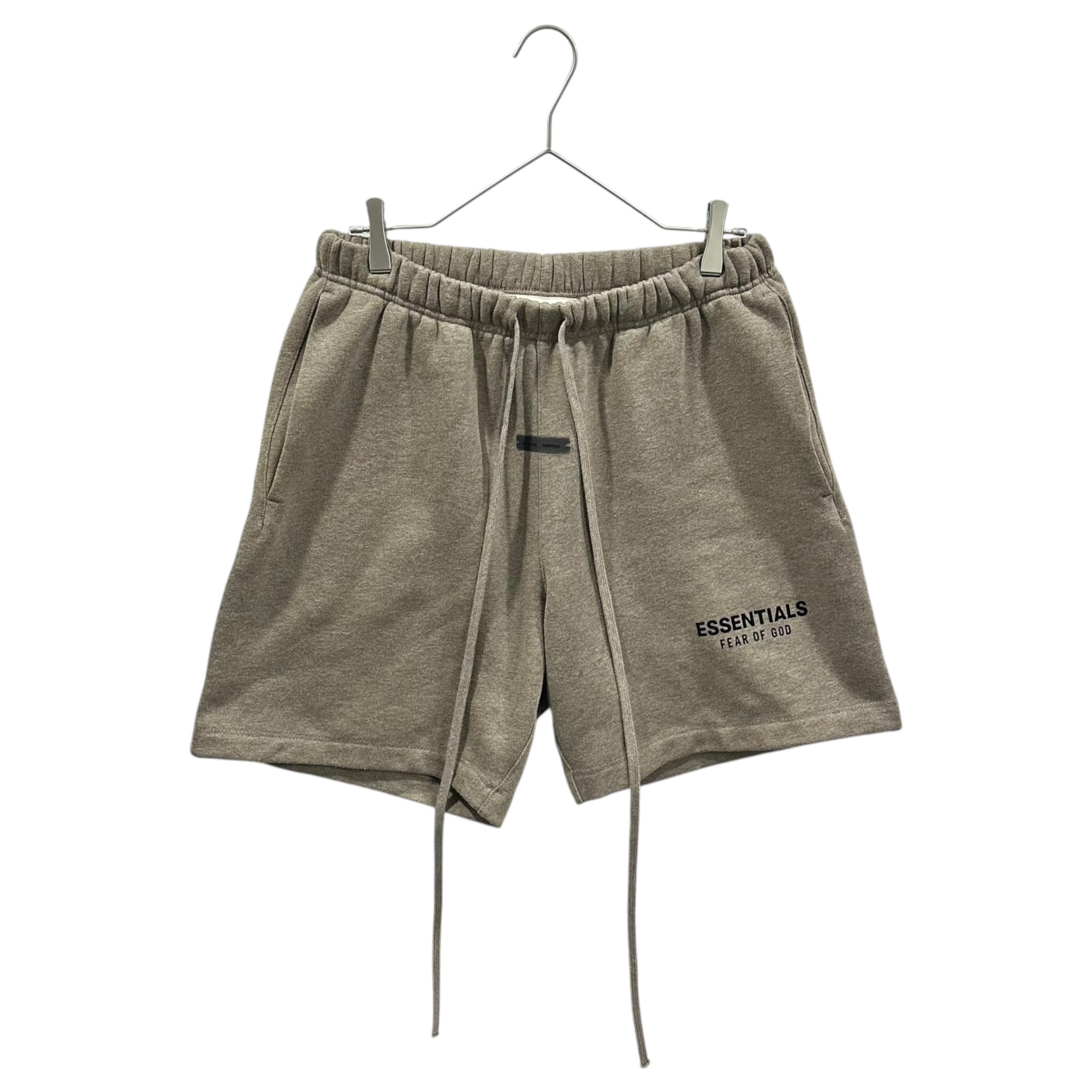 Fear of God ESSENTIALS(フィアオブゴッドエッセンシャルズ) Sweat Shorts スウェット ショーツ RC-22003 S オートミール ハーフ ショート パンツ ドローコード