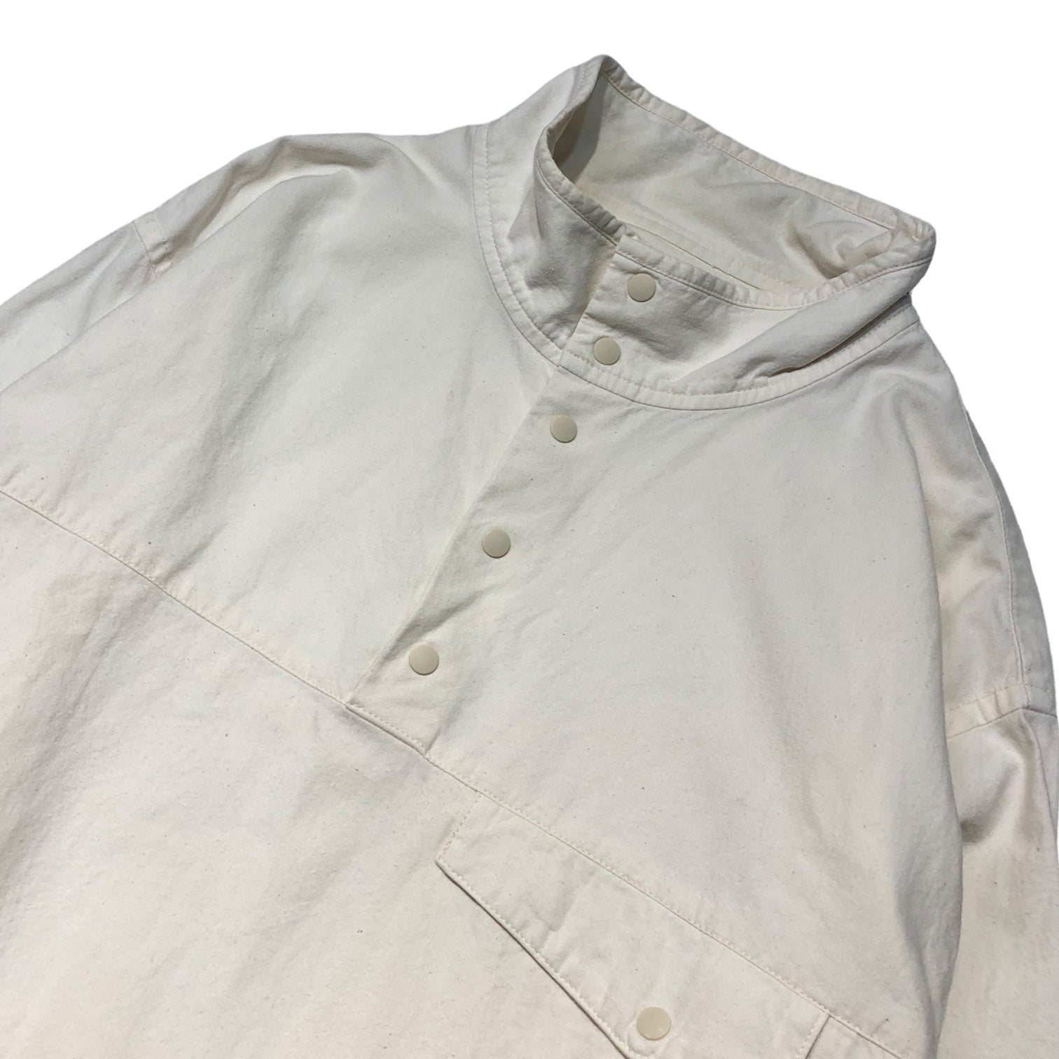 POLYPLOID(ポリプロイド) 19SS SNAP T PULLOVER TYPE A 19SS-04-A 3(L) オフホワイト 参考定価41,040円(税込)