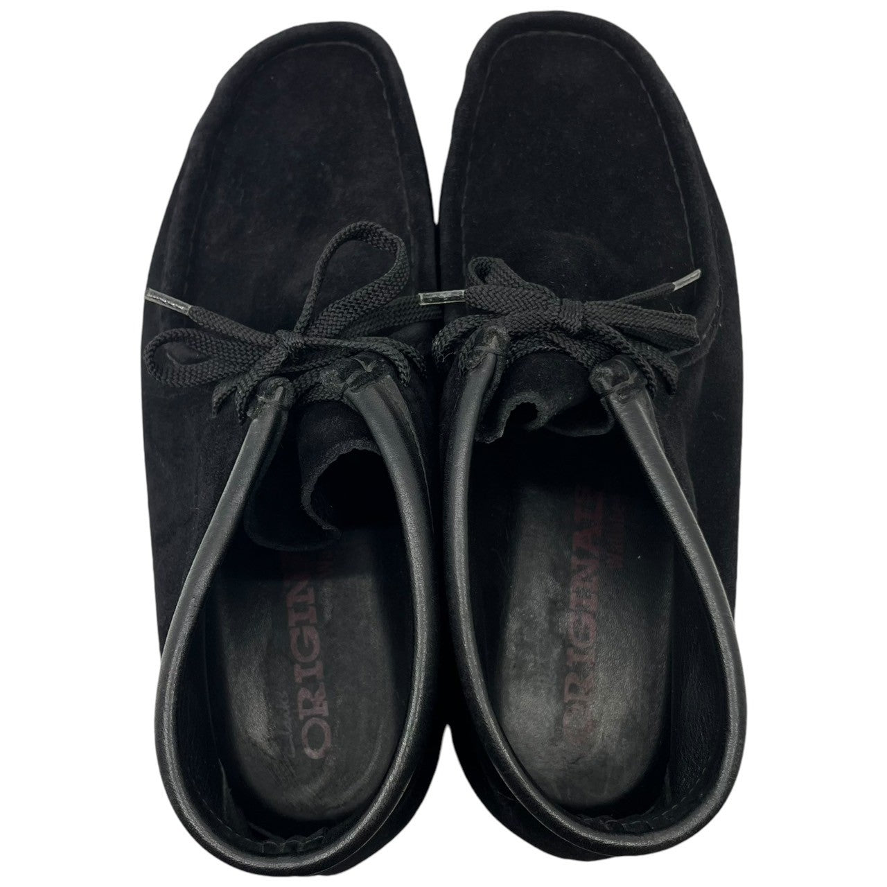 clarks(クラークス) Wallabee black suede ワラビー ブラック スウェード ブラック モカシン ブーツ レザー シューズ