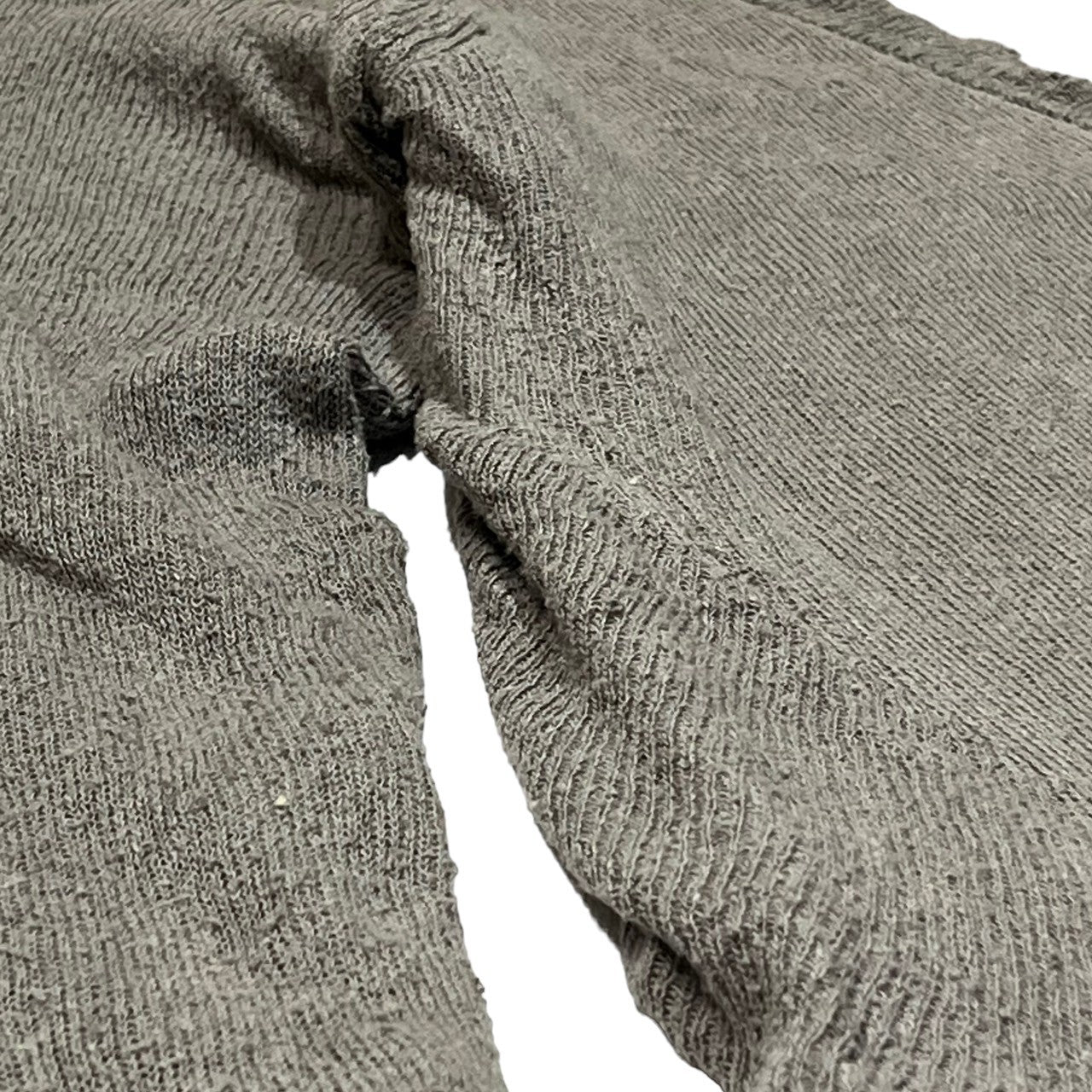 Y's(ワイズ) silk cardigan シルク ロング フリル レイヤード カーディガン アーカイブ MR-K37-856 SIZE 3(L) ベージュ