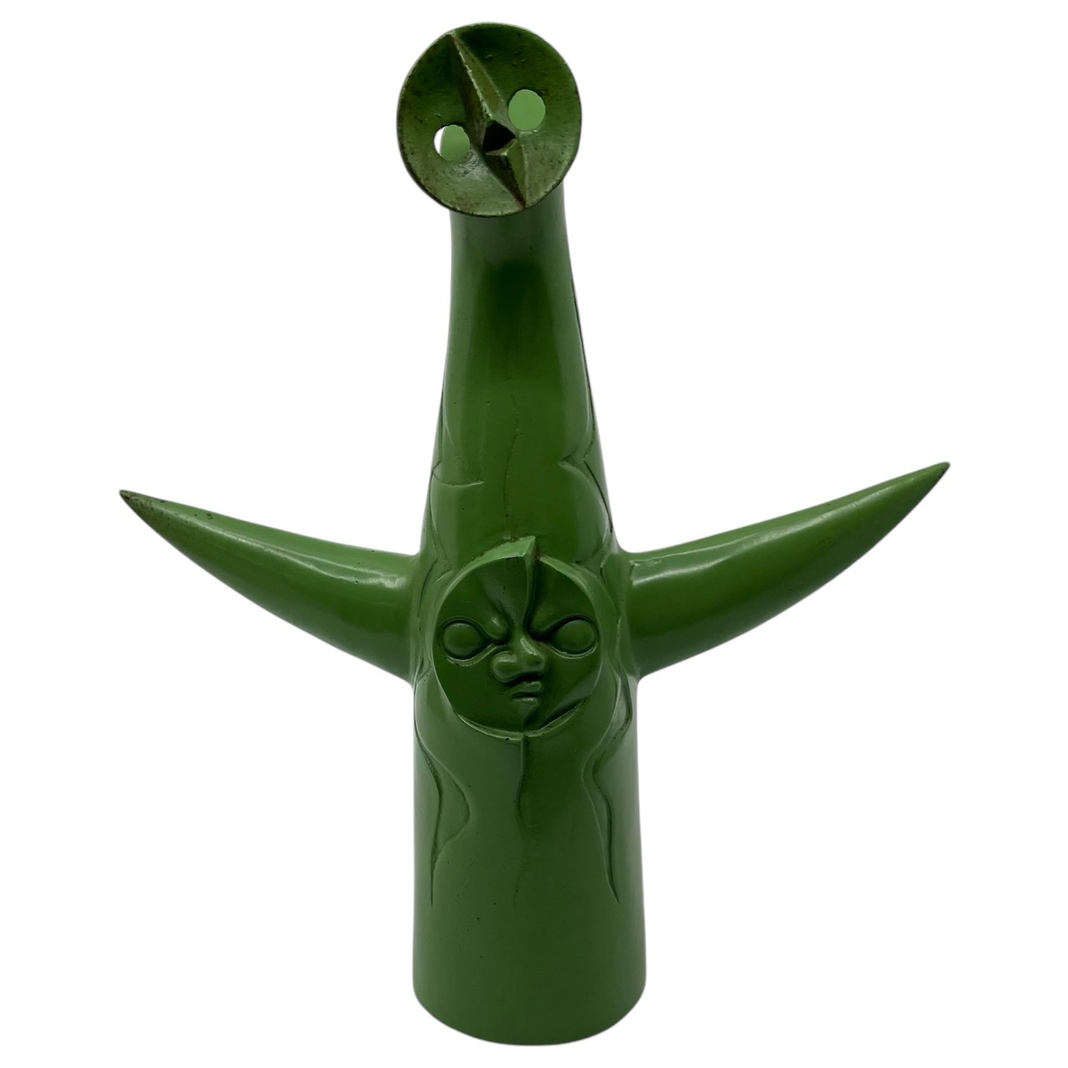岡本太郎(オカモトタロウ) 70's Tower of the Sun Bronze Figurine 70年代 太陽の塔 日本万国博覧会 EXPO70 ブロンズ グリーン 置物 インテリア 非売品 当時物 稀少品 ヴィンテージ