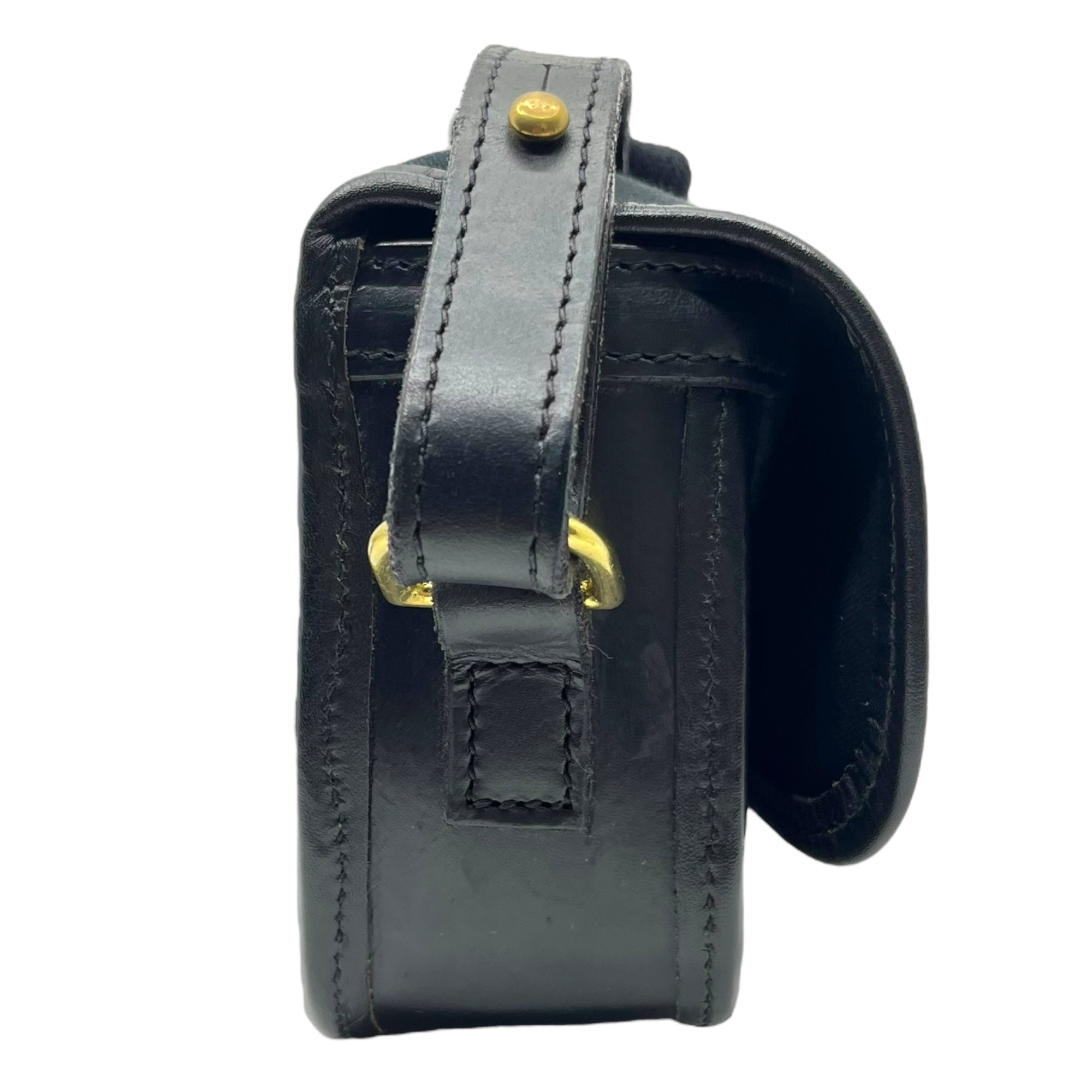 AURALEE × BRADY(オーラリー × ブレディ) TYPE EDEN Cotton canvas x leather mini shoulder bag タイプ 「エデン」 コットンキャンバス × レザー ミニ ショルダー バッグ BRADY22-BBL-02 FREE ブラック 参考定価38,500円(税込)