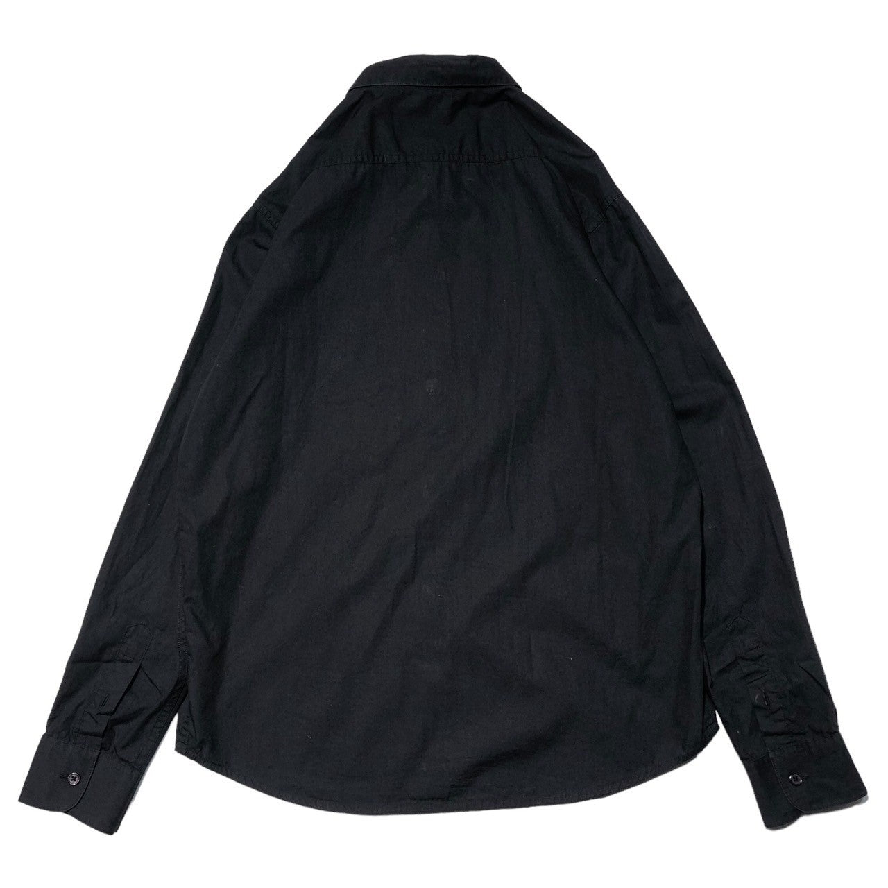 STUSSY × NEIGHBORHOOD (ステューシー×ネイバーフッド) long sleeve shirt 長袖 シャツ M ネイビー