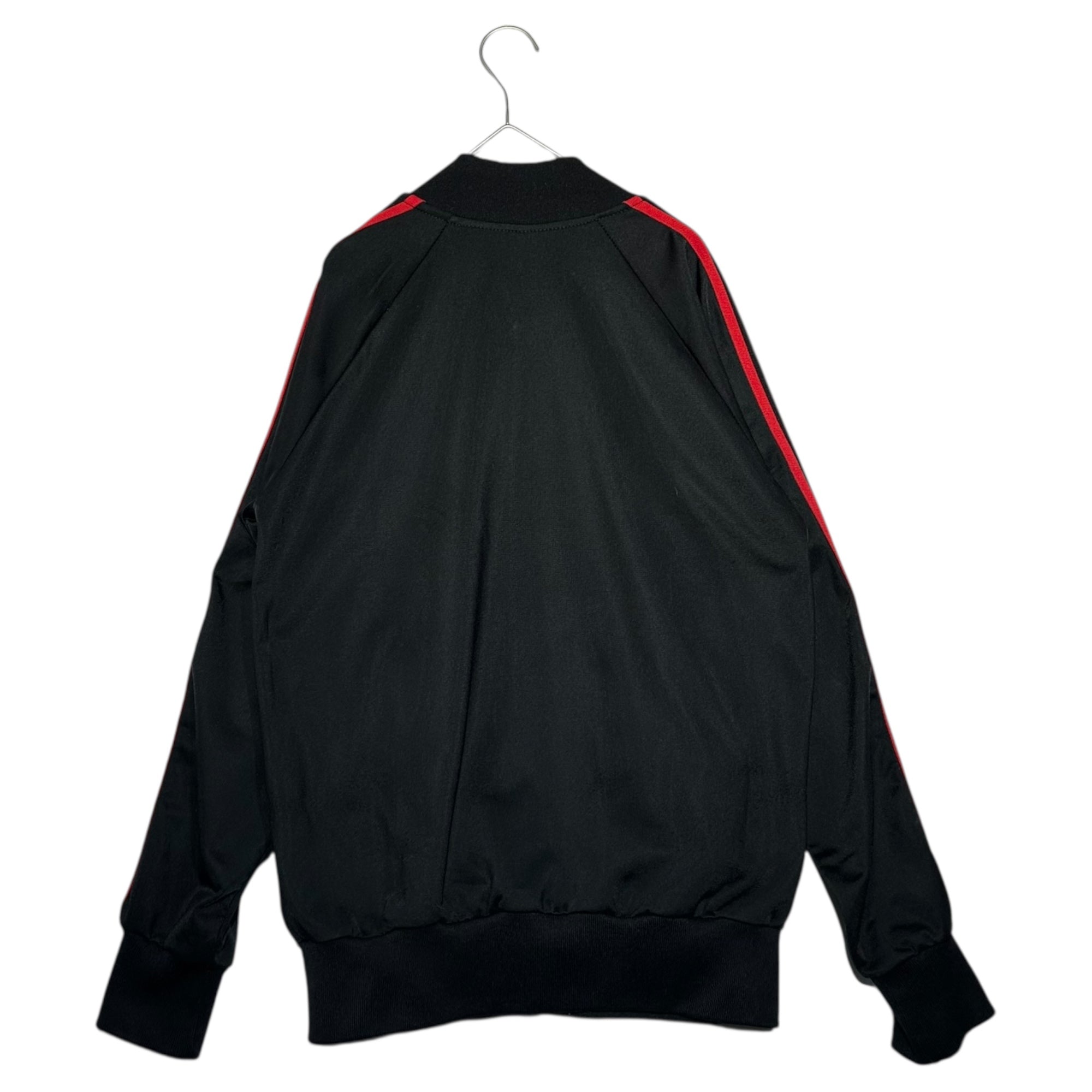 adidas(アディダス) 80~90's ATP 3 Line Jersey Track Jacket 3本ライン ジャージ トラック ジャケット M ブラック×レッド 生産国表記無し(フランス、USA以外の製造)