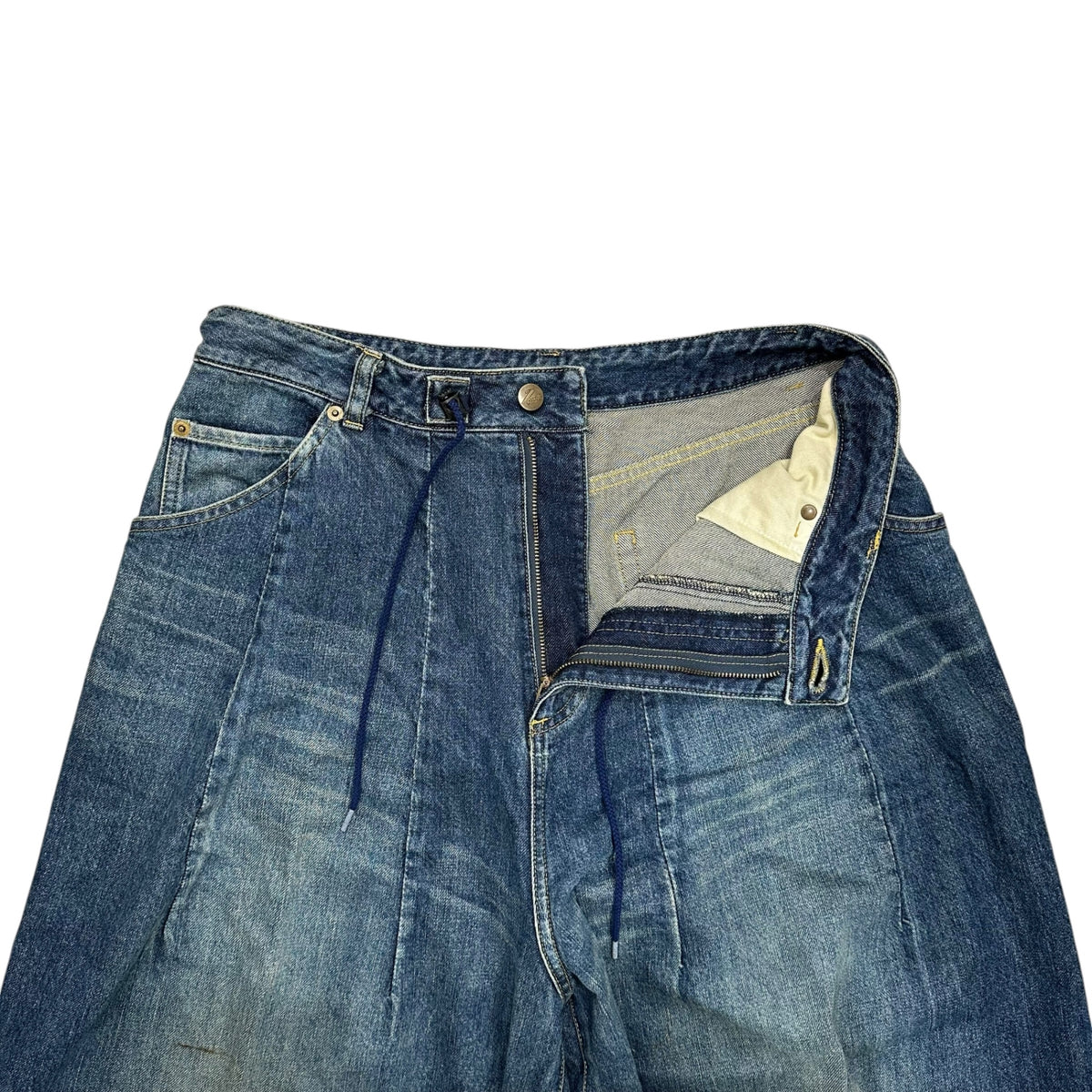 NEEDLES(ニードルズ) 2025SS H.D. Buggy Pant - Jean / 12oz Denim 12ozデニム ヒザデル バギー パンツ QV159 S インディゴ