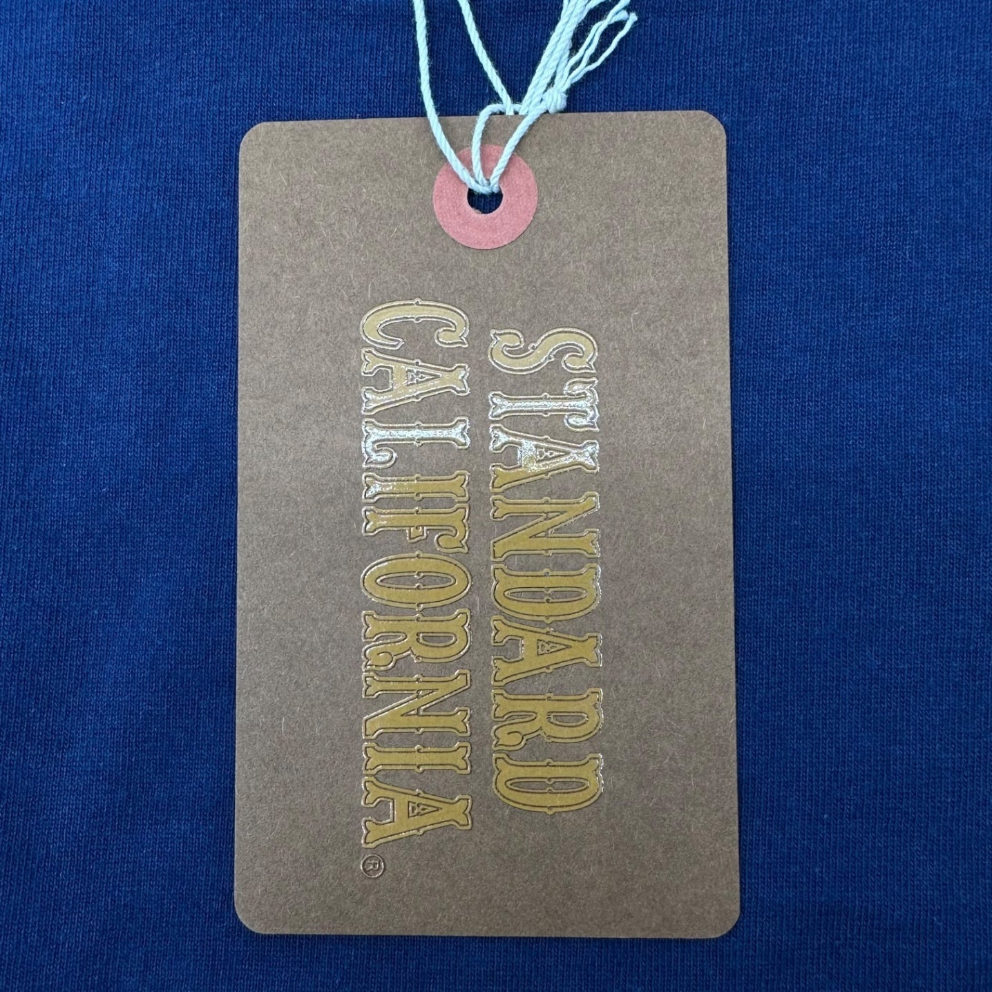 STANDARD CALIFORNIA(スタンダード カリフォルニア) SD US Cotton Logo Baseball T コットン ロゴ ベースボール 長袖 Tシャツ TSBLC090 XL ネイビー