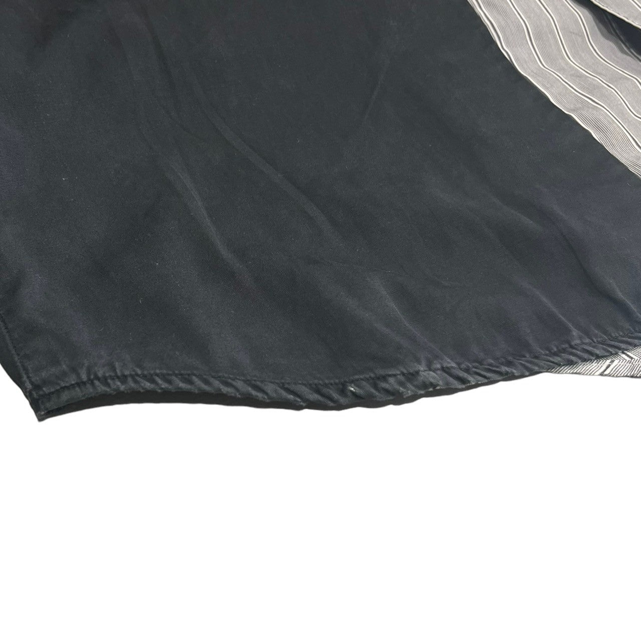 COMME des GARCONS SHIRT(コムデギャルソンシャツ) 90's ~ 00'S Switchable striped shirt 切替ストライプシャツ M グレー 90年代 フランス製