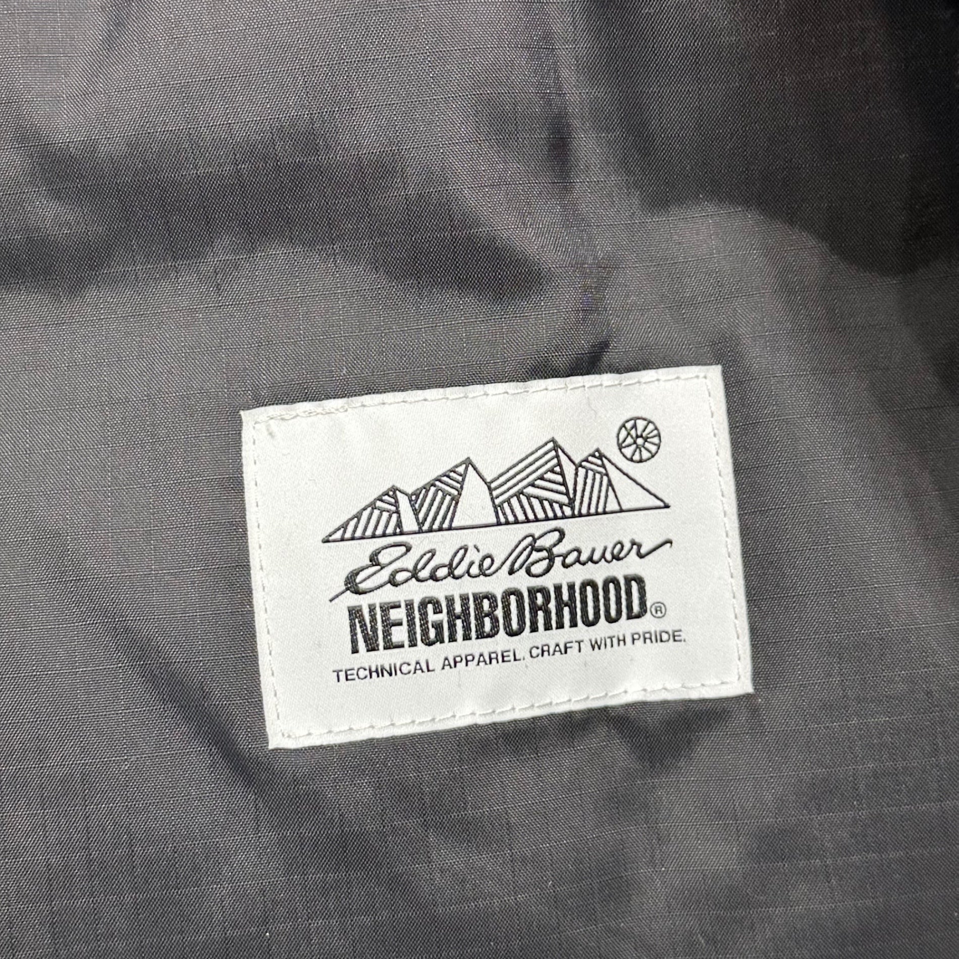 NEIGHBORHOOD(ネイバーフッド) 25AW X EDDIE BAUER KARAKORAM DOWN JACKET エディーバウアー コラボ カラコラム ダウン ジャケット 252ZMEBN-JKM01 L ブラック 参考定価79,200円(税込) 完売品