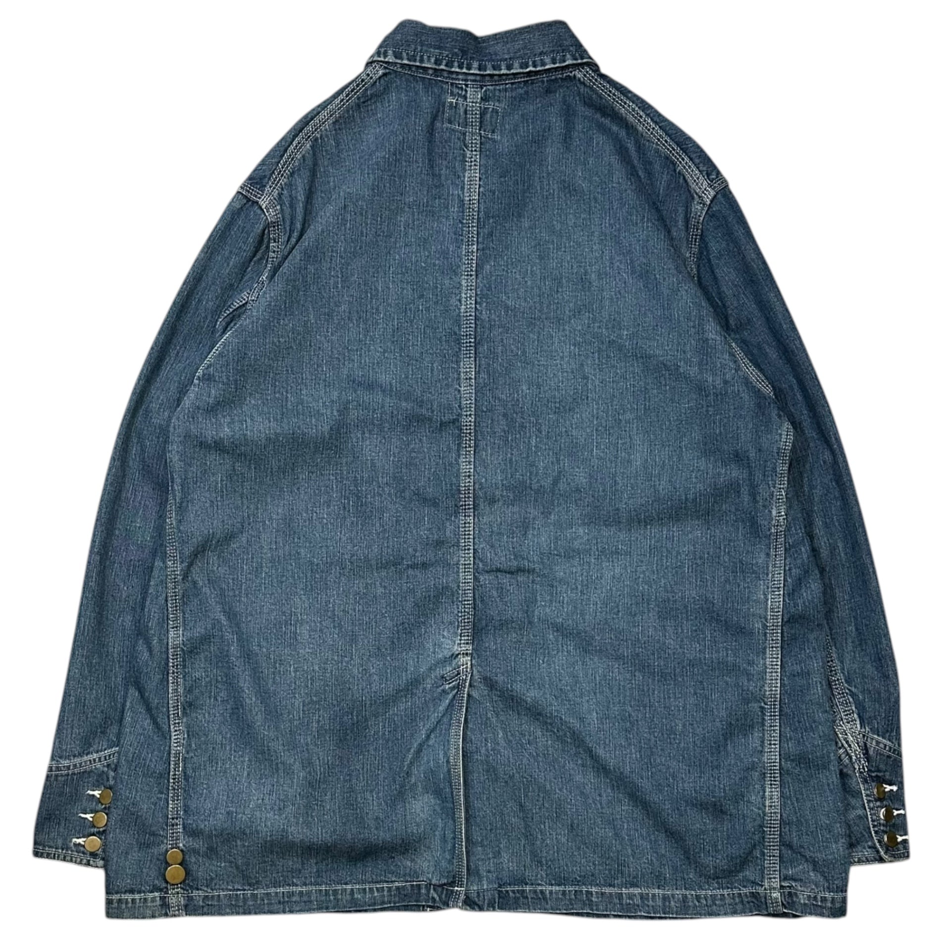 Unlikely(アンライクリー) 24AW City Chore Jacket シティ チョア ジャケット デニム カバーオール U24F-18-0009 M インディゴ