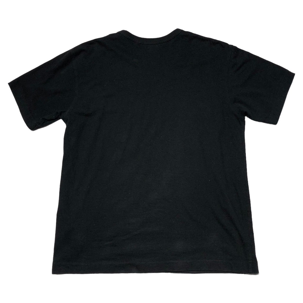 BLACK COMME des GARCONS(ブラックコムデギャルソン) 17AW rose print t-shirt 薔薇 プリント Tシャツ 1T-T005 SIZE L ブラック×レッド×ホワイト AD2017