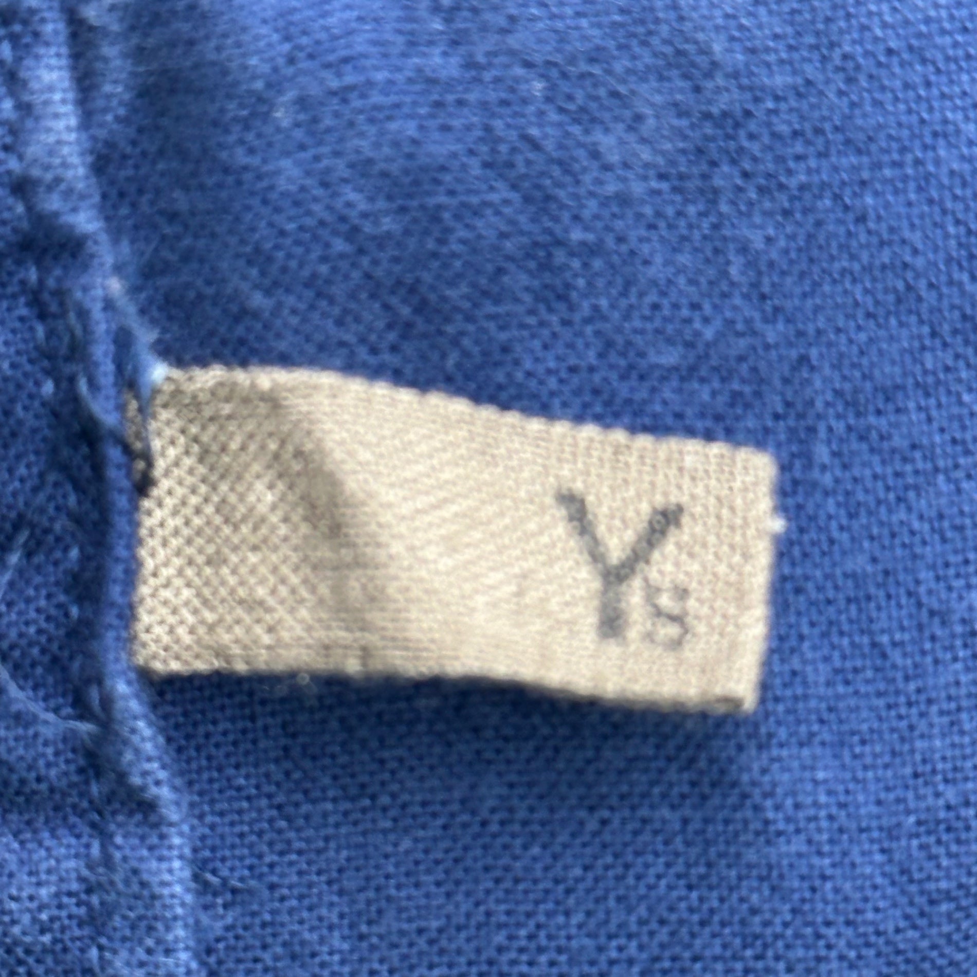 Y's(ワイズ) 80's L/S Cotton Hospital Dress 80年代 長袖 コットン ホスピタル ワンピース FREE ブルー