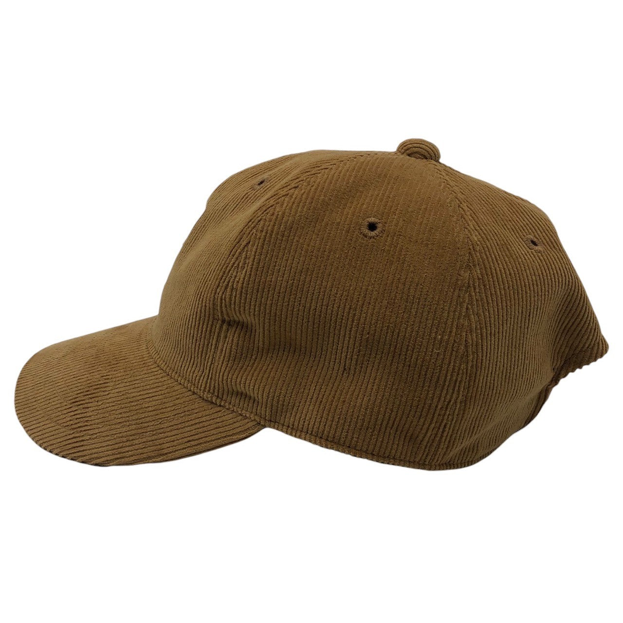 FULL COUNT(フルカウント) 6PANEL CORDS BASEBALL CAP F PATCH 6パネル コーデュロイ キャップ 6014 FREE ベージュ