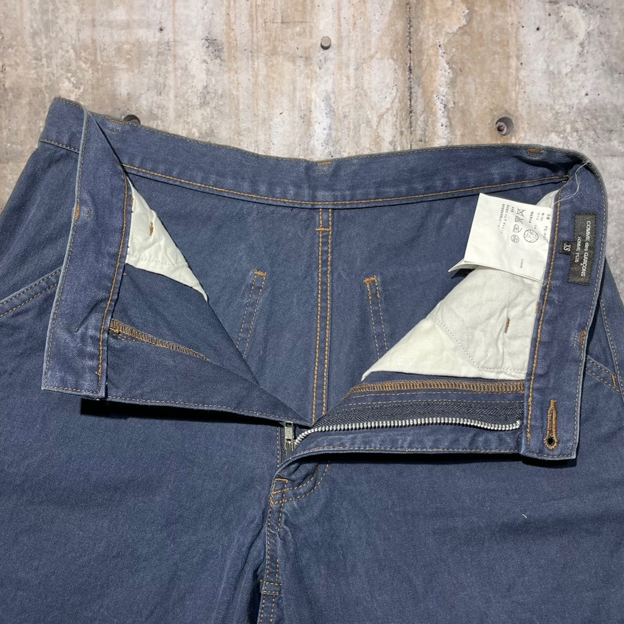 COMME des GARCONS HOMME PLUS(コムデギャルソンオムプリュス) 10SSデニムショーツ PE-P041 XS ネイビー AD2009