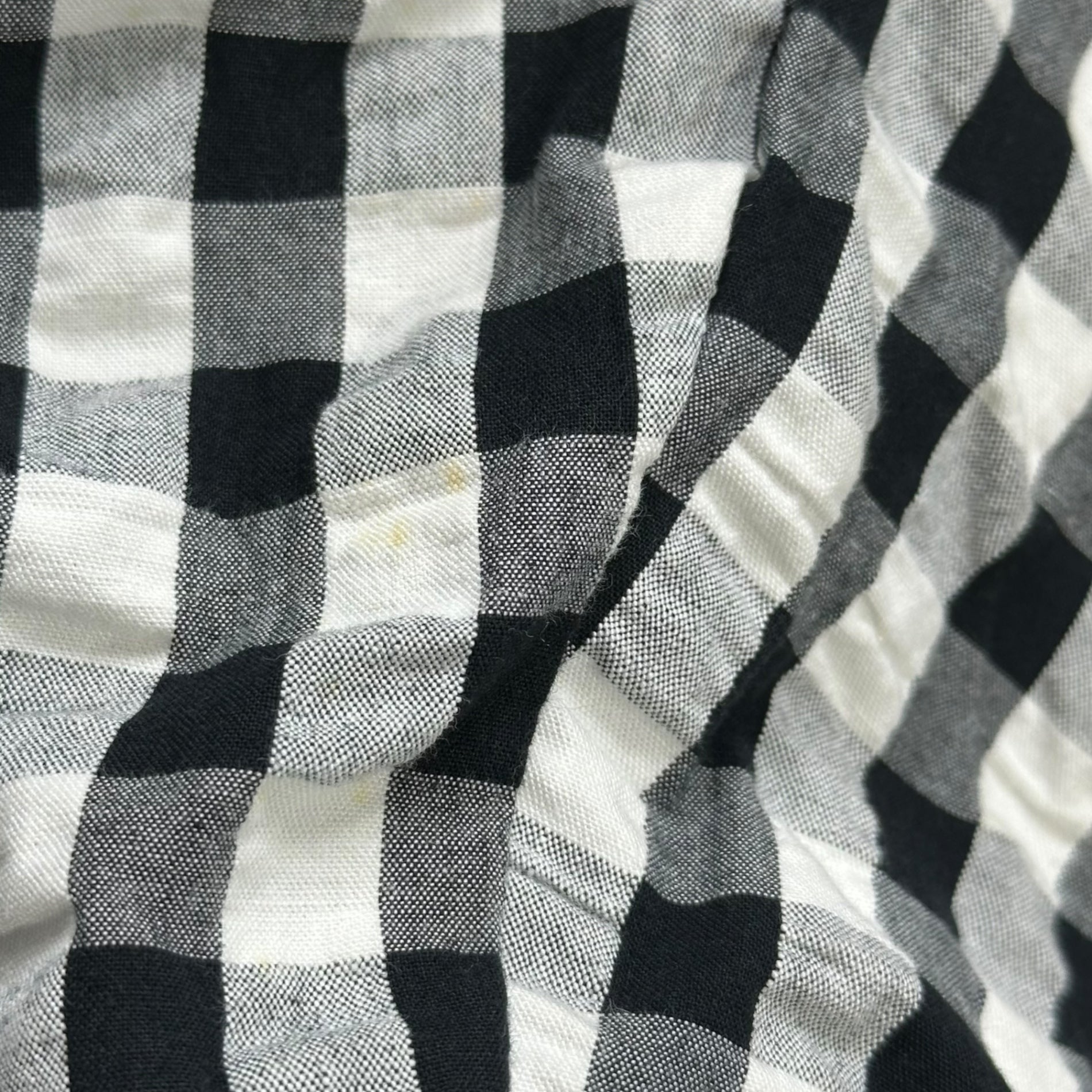 tricot COMME des GARCONS(トリココムデギャルソン) Gingham Check Tote Bag ギンガム チェック トート バッグ TK-K 207 ブラック×ホワイト ワン ショルダー ハンド 肩掛け