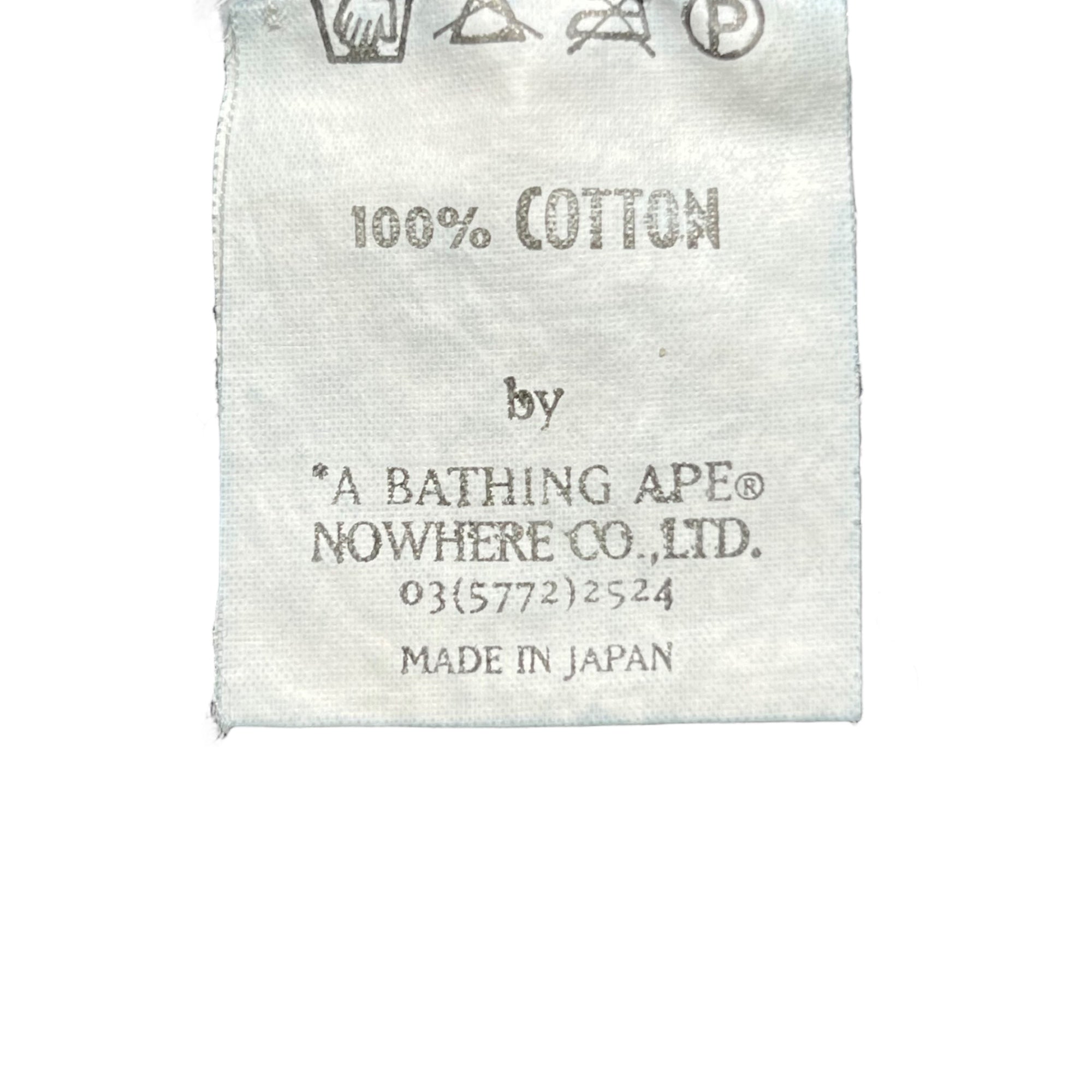 A BATHING APE(アベイシングエイプ) 00's Double knee denim painter pants ダブルニー デニム ペインター パンツ L インディゴ Y2K