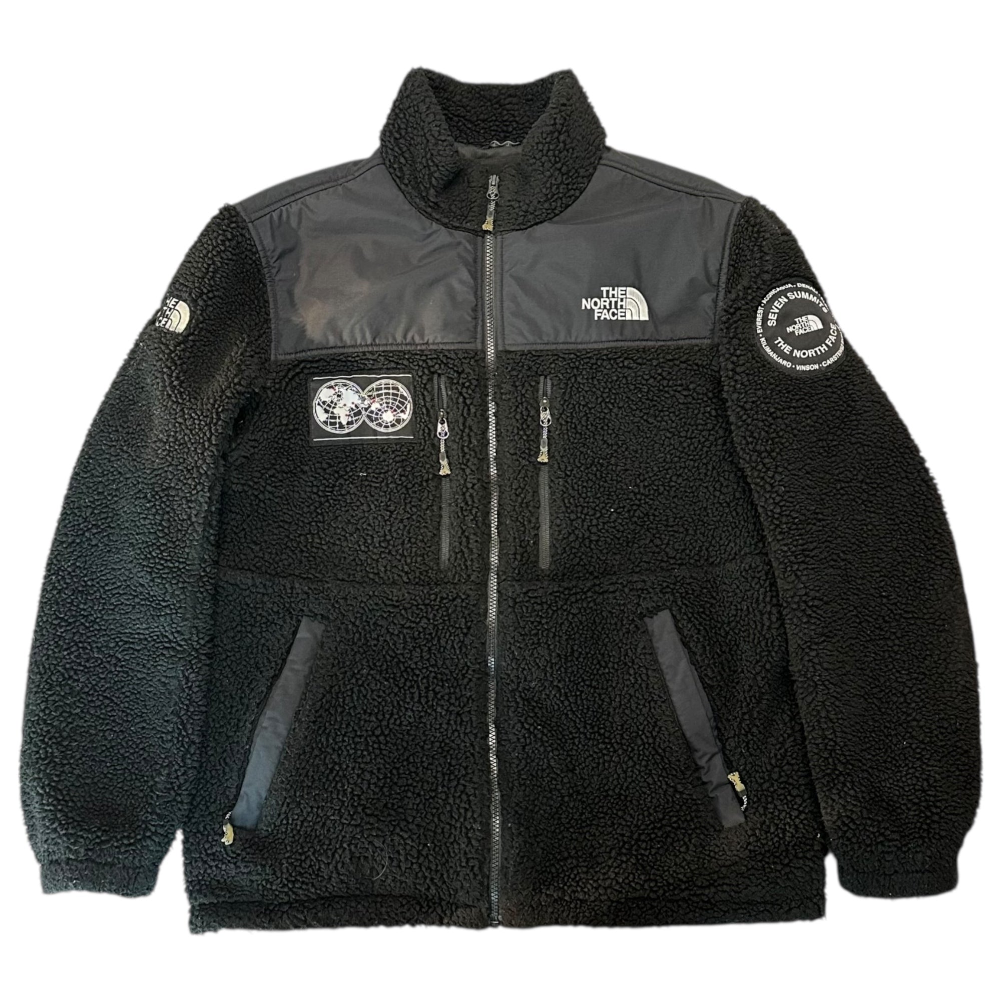 THE NORTH FACE(ノースフェイス) 7 SUMMIT FLEECESHIELD JKT セブン サミット フリース シールド ジャケット NJ4FK71A XL ブラック 海外規格