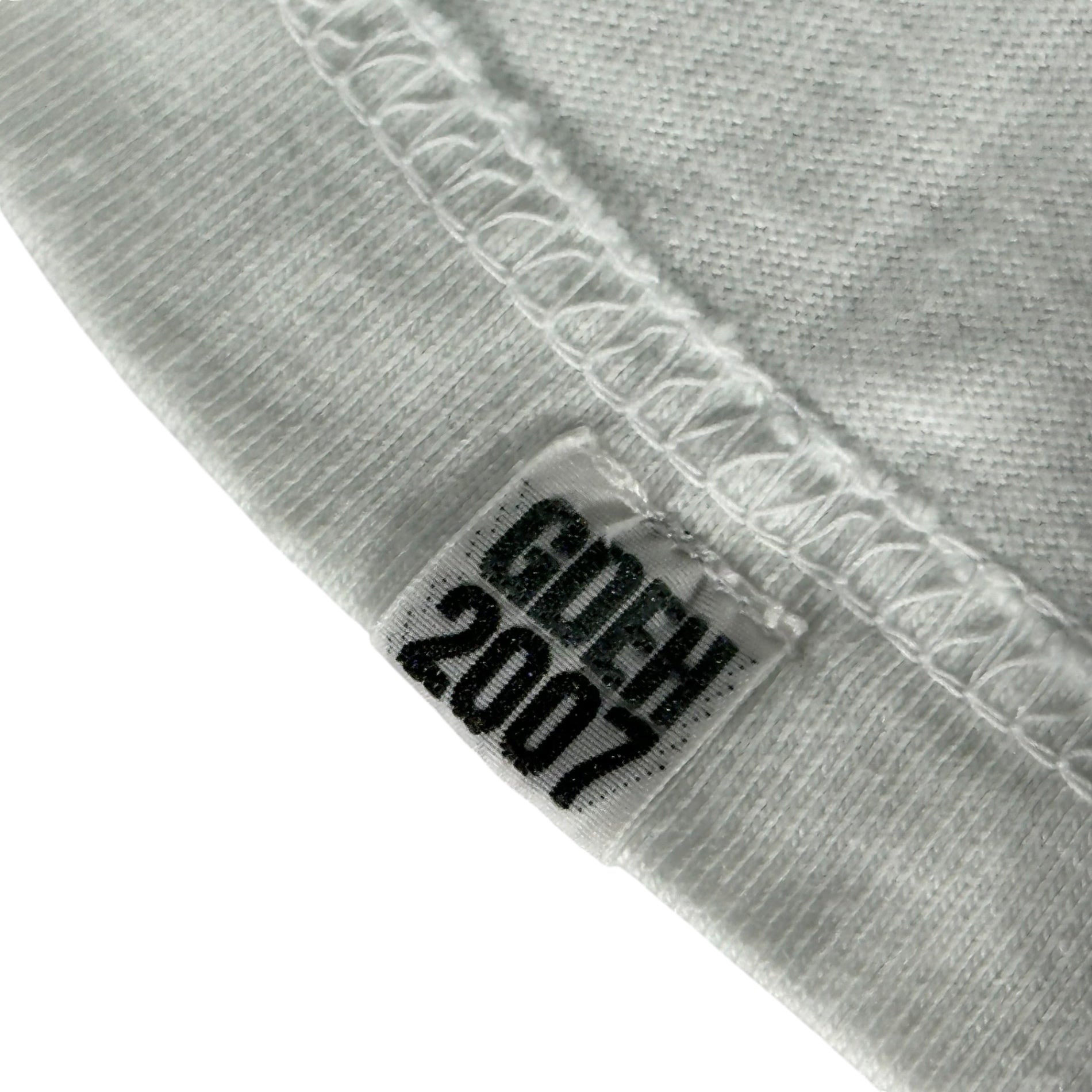 GOODENOUGH(グッドイナフ) 2007's cotton base DULL BOY TEE S/S T-shirt半袖 Tシャツ L ホワイト×マルチカラー