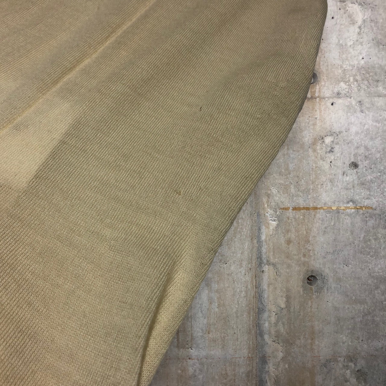 COMME des GARCONS(コムデギャルソン) 04SSノースリーブフラワーモチーフニット GM-N003 表記なし(FREE) アイボリー AD2004