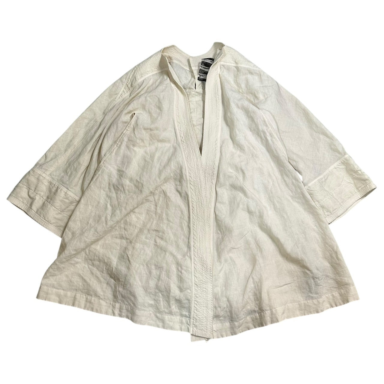 CHAOS(カオス) Linen Cache Coeur Jacket リネン カシュクール ジャケット CH906035ER FREE アイボリー 参考定価52,000円+税