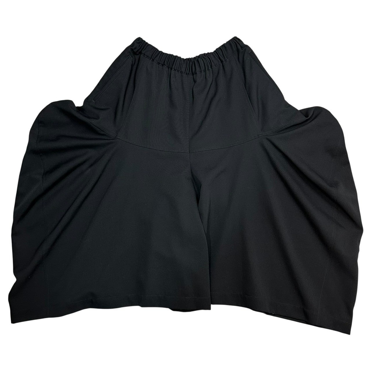 COMME des GARCONS COMME des GARCONS(コムデギャルソンコムデギャルソン) 15AW Wool gabardine wide harem pants ウール ギャバジン ワイド サルエル パンツ RP-P017 S ブラック AD2015