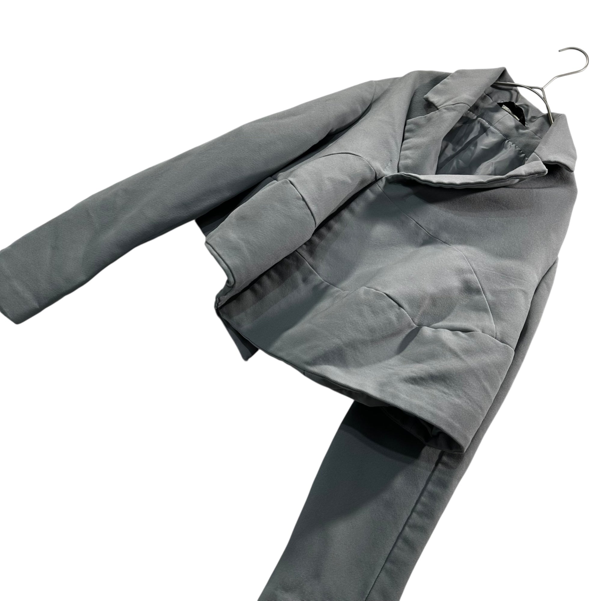 COMME des GARCONS(コムデギャルソン) 23SS Esther Shrink-Resistant Deformed Over Jacket エステル 縮絨 変形 オーバー ジャケット GK-J030 S グレー AD2022