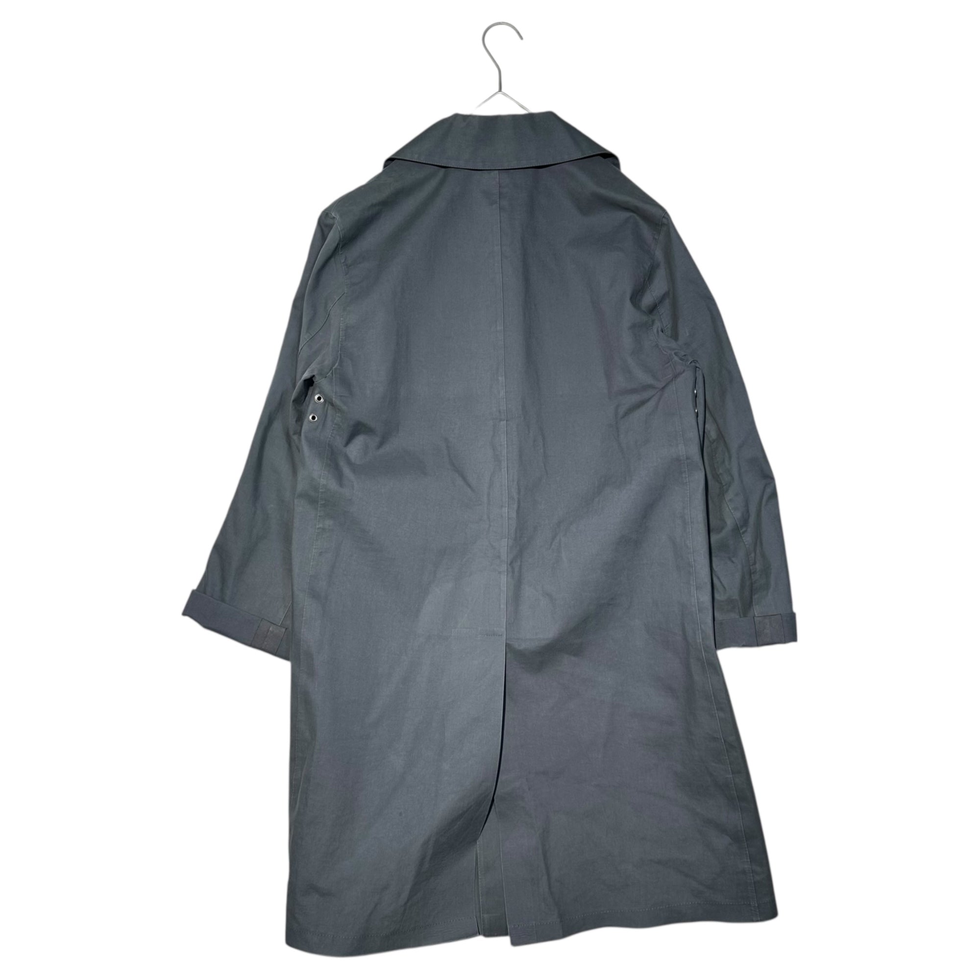 MACKINTOSH(マッキントッシュ) Rubberized stainless steel collar coat ゴム引き ステンカラー コート 36(S程度) グレー