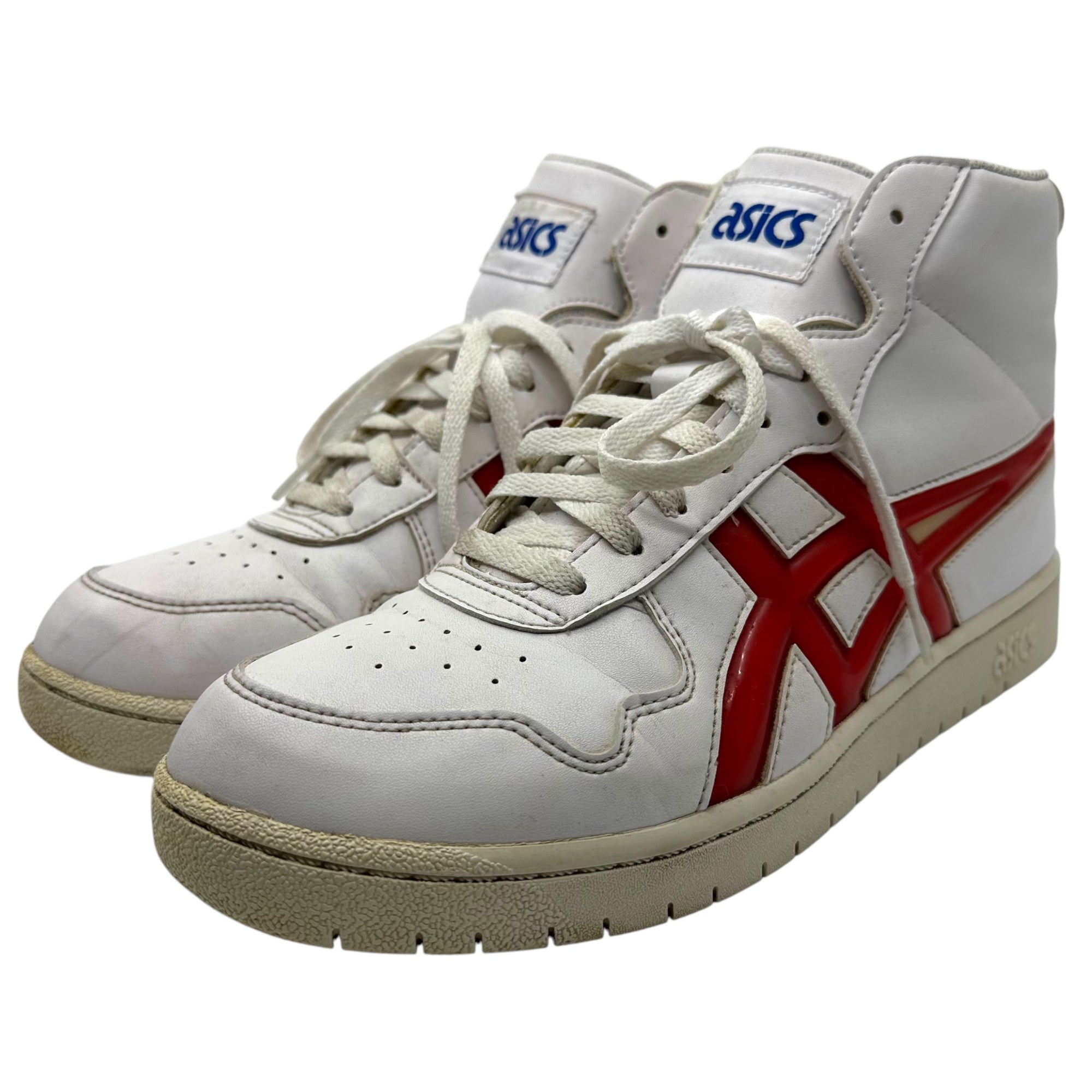 asics(アシックス) JAPAN L ジャパン エル 1191A270 26.5cm ホワイト×レッド ハイカット スニーカー シューズ
