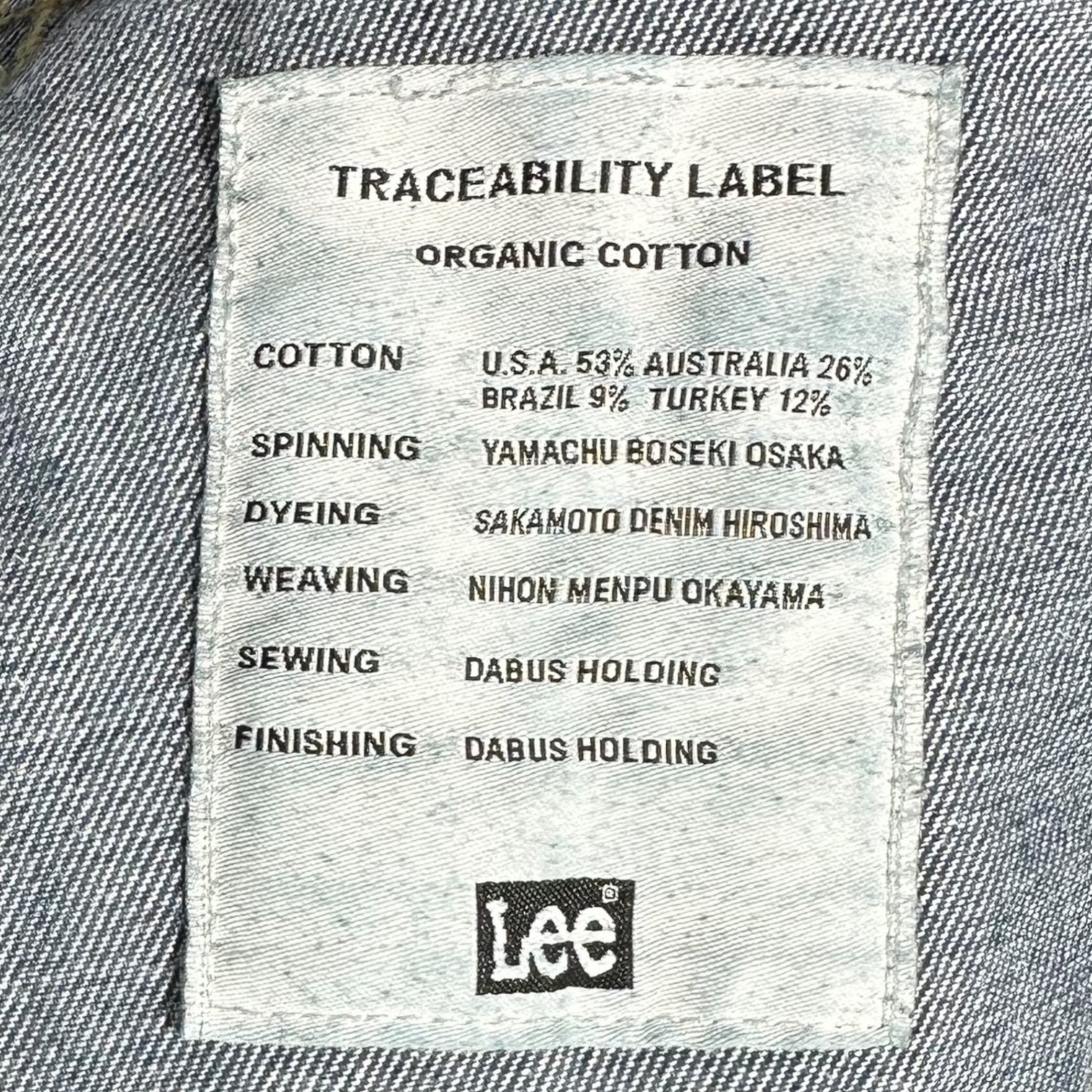 LEE(リー) 101J RIDERS JACKET 101-J ライダース ジャケット デニム ジャケット LM8100 L ライトインディゴ Gジャン