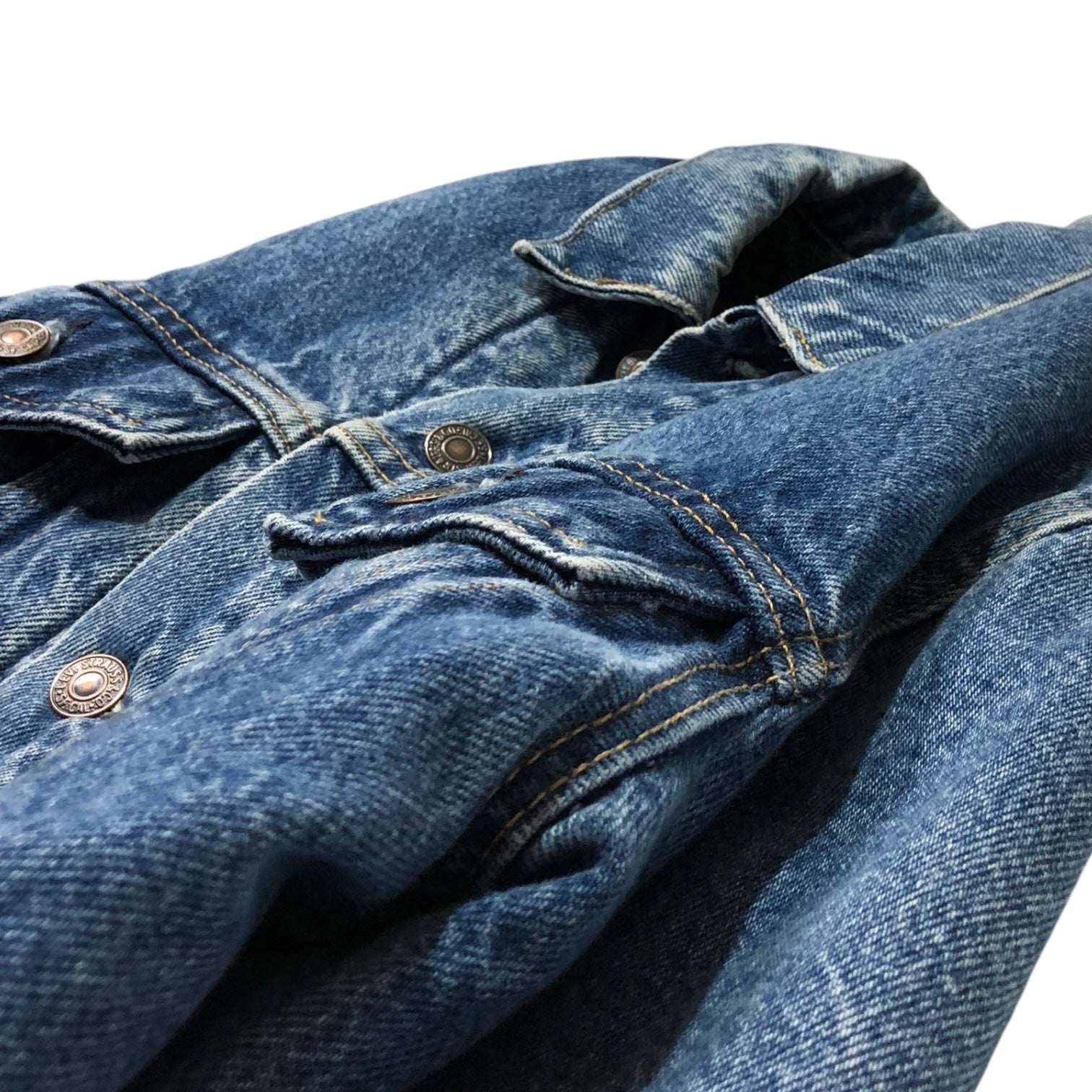 Levi's(リーバイス) 90's 3rd blanket denim jacket ブランケット デニム ジャケット 70506-0316 36(S程度) インディゴ USA製 97年製 572