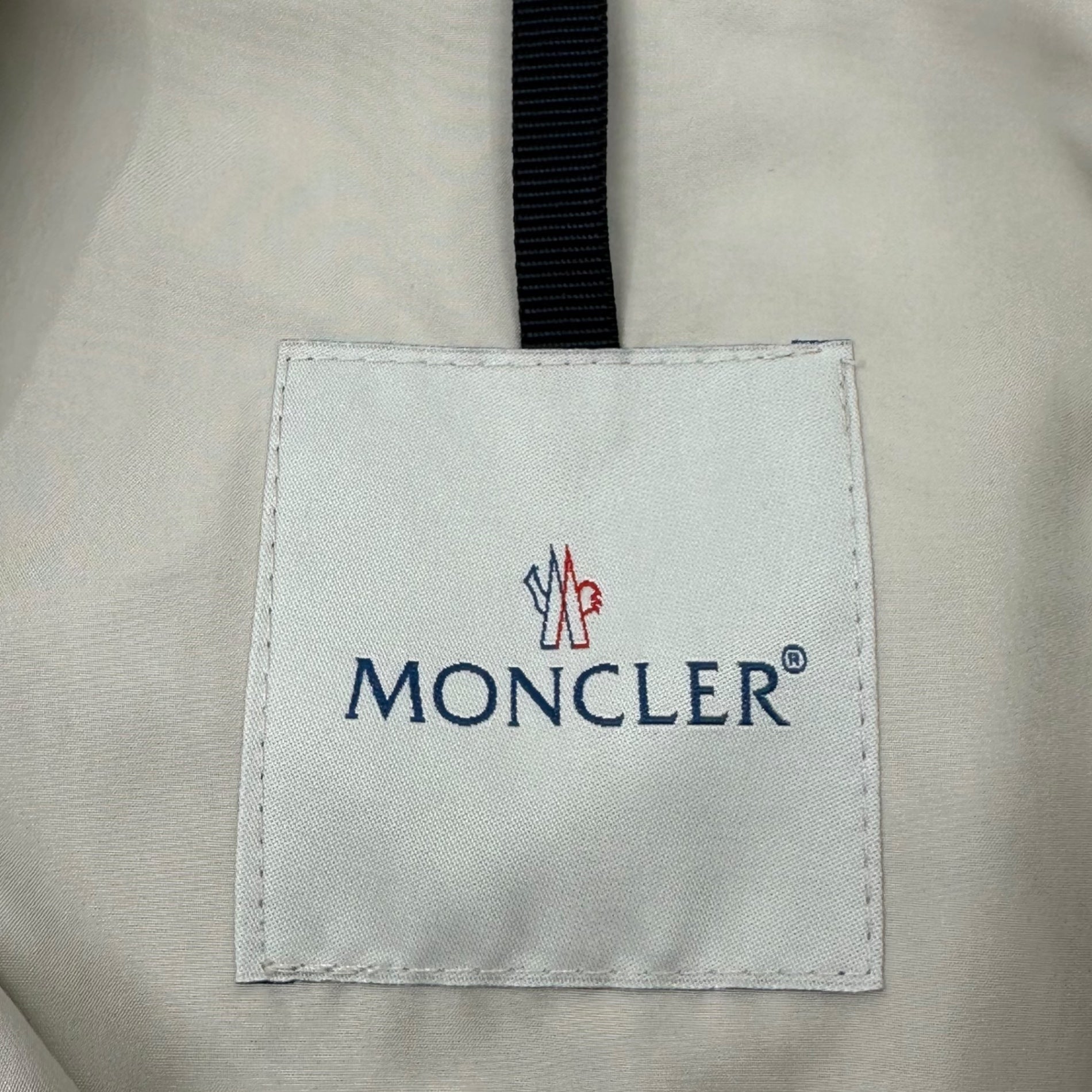 MONCLER(モンクレール) Nylon trench coat ナイロン トレンチ コート 0(S程度) アイボリー