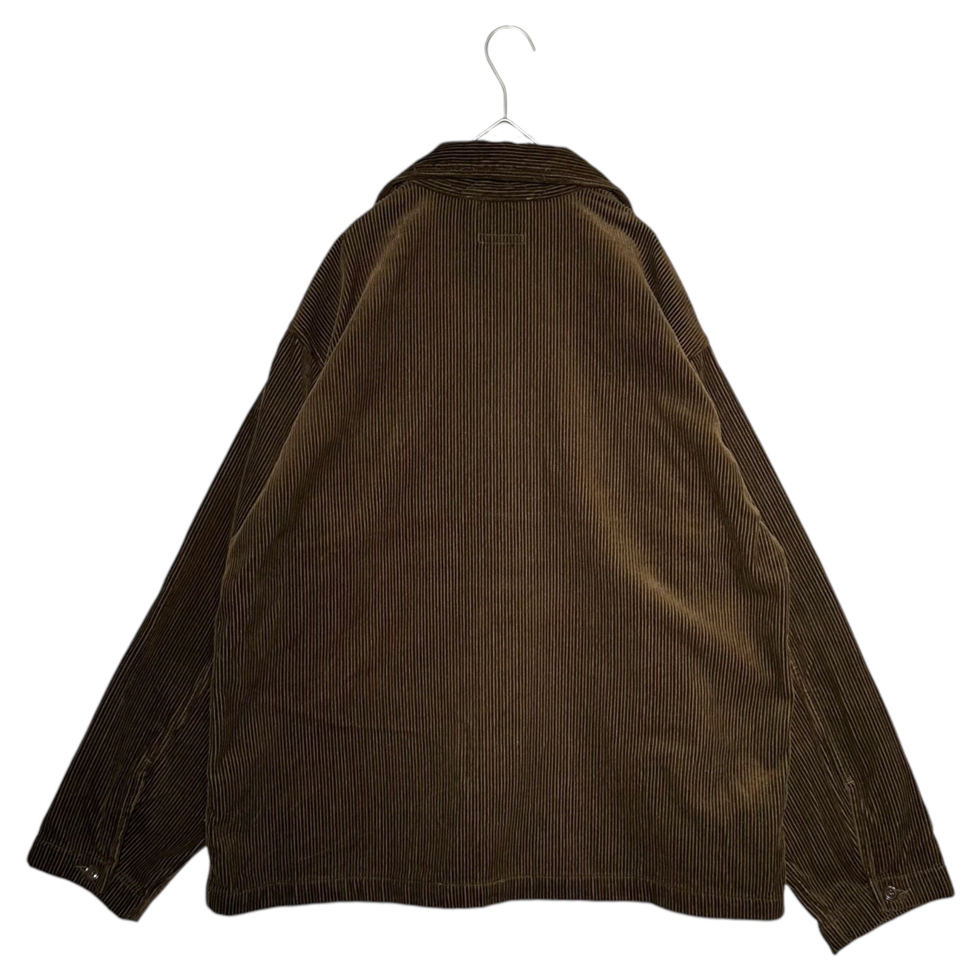 Engineered Garments(エンジニアードガーメンツ) for NEPENTHES Fatigue Shirt-8W Corduroy ネペンテス限定 コーデュロイ ファティーグ シャツ ジャケット S ブラウン