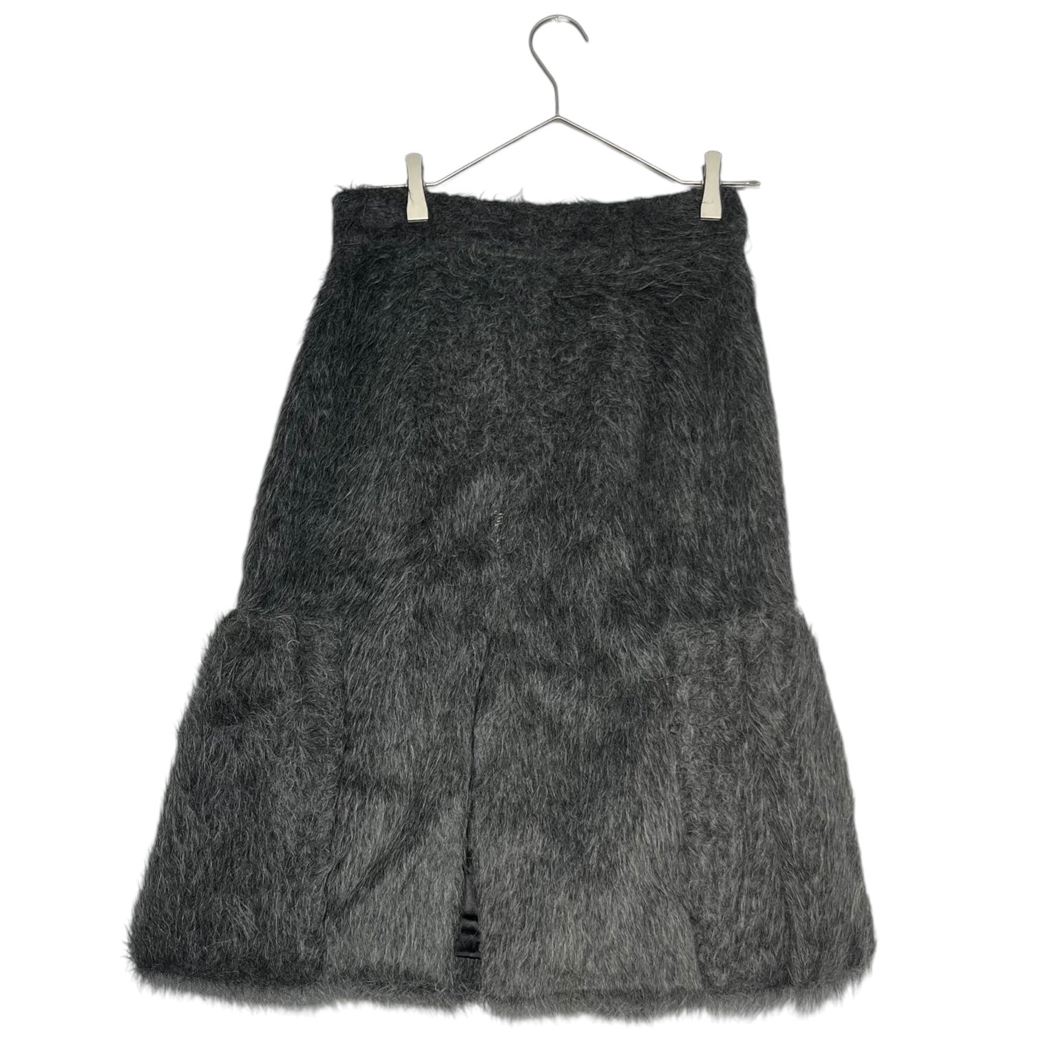 PRADA(プラダ) 17AW Alpaca shaggy mermaid skirt アルパカ シャギー マーメード スカート P190MG 36(S程度) グレー
