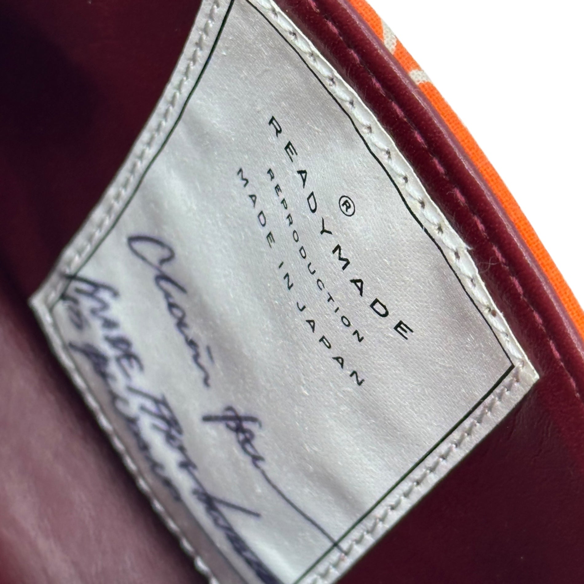 READYMADE(レディメイド) Vintage Bandana Reconstructed Flap Chain Shoulder Bag ヴィンテージ バンダナ 再構築 フラップ チェーン ショルダー バッグ イエロー×レッド×オレンジ