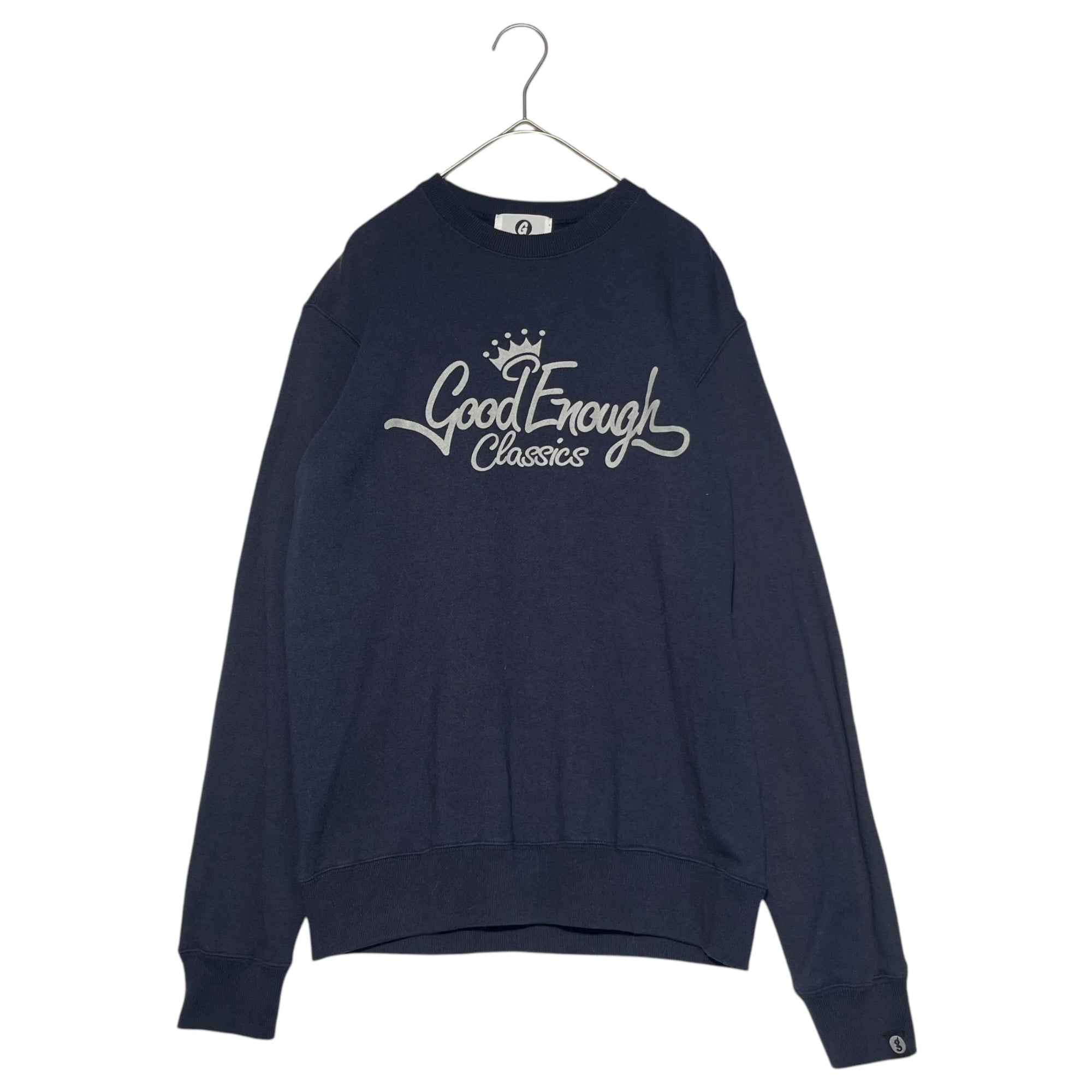 GOODENOUGH(グッドイナフ) 14AW ROUND BODY CLASSICS CREW ラウンドボディ クラシック クルーネック スウェット GE-144008 S ネイビー