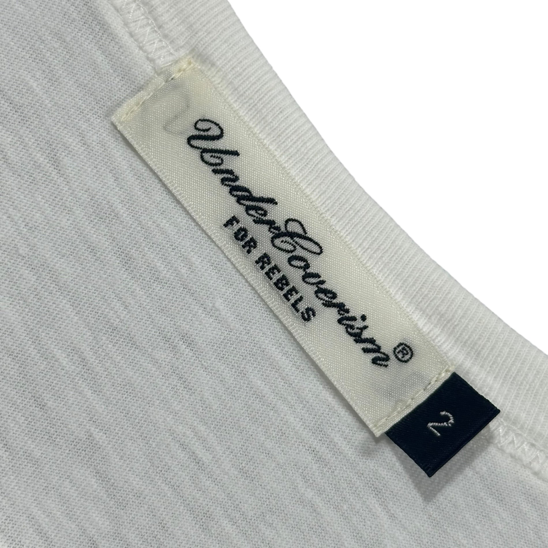 UNDERCOVERISM(アンダーカバイズム) ”Clockwise” Tee 時計回り Tシャツ 2 ホワイト