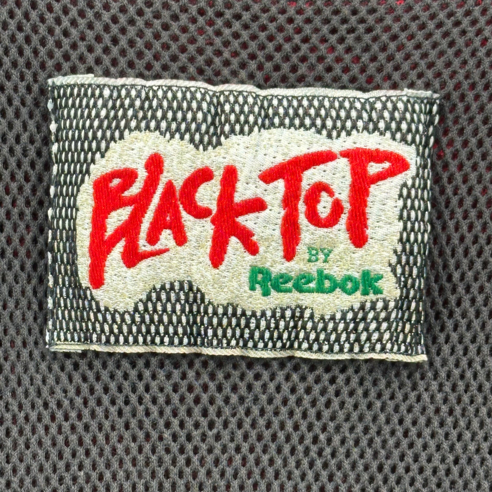 Reebok(リーボック) 90’s BLACKTOP Graphic Mesh Layered Tee グラフィック メッシュ レイヤード Tシャツ XL レッド×グレー 90年代