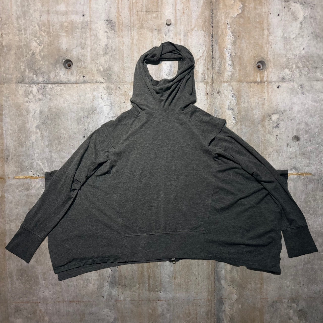 MARITHE FRANCOIS GIRBAUD(マリテフランソワジルボー) 00's変形ジップパーカー L グレー