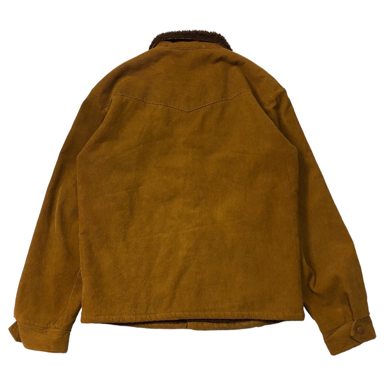 TENDERLOIN(テンダーロイン) T-SADDLE CORDUROY JKT サドル コーデュロイ ジャケット ウエスタン S マスタード×ブラウン